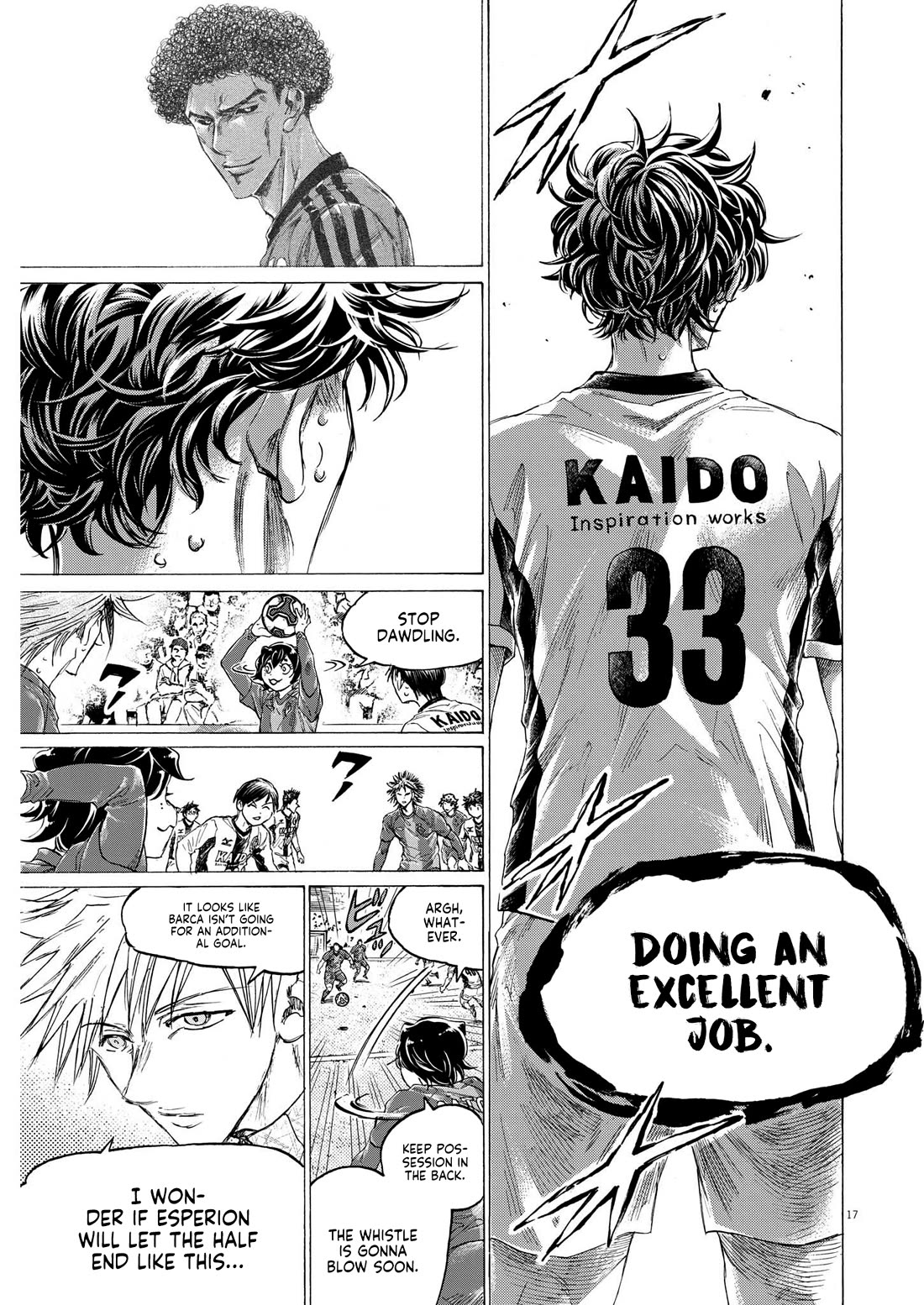 Ao Ashi Chapter 364 page 18 - Chapter 364: Telepathy
