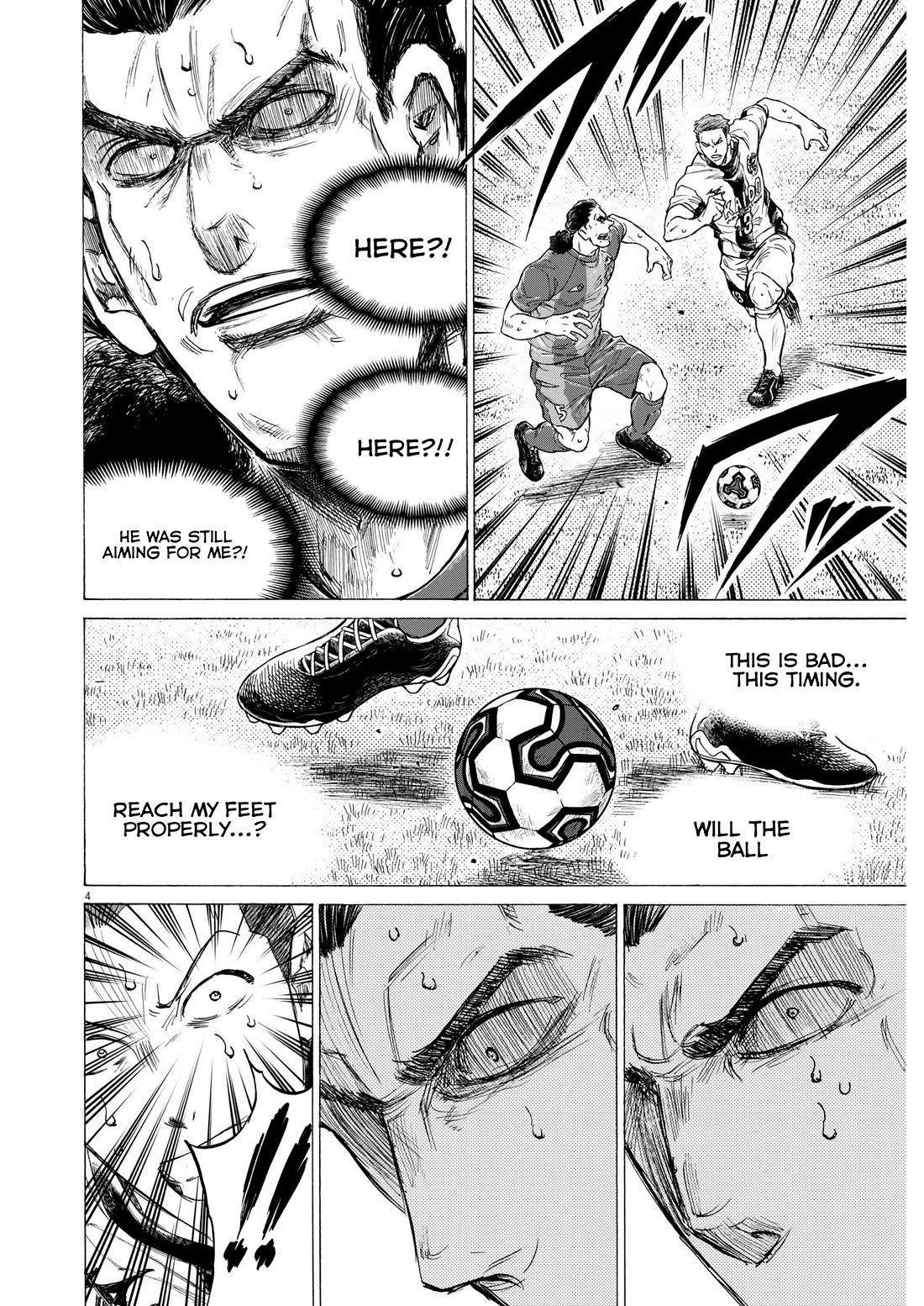 Ao Ashi Chapter 365 page 5 - Chapter 365: Head Down