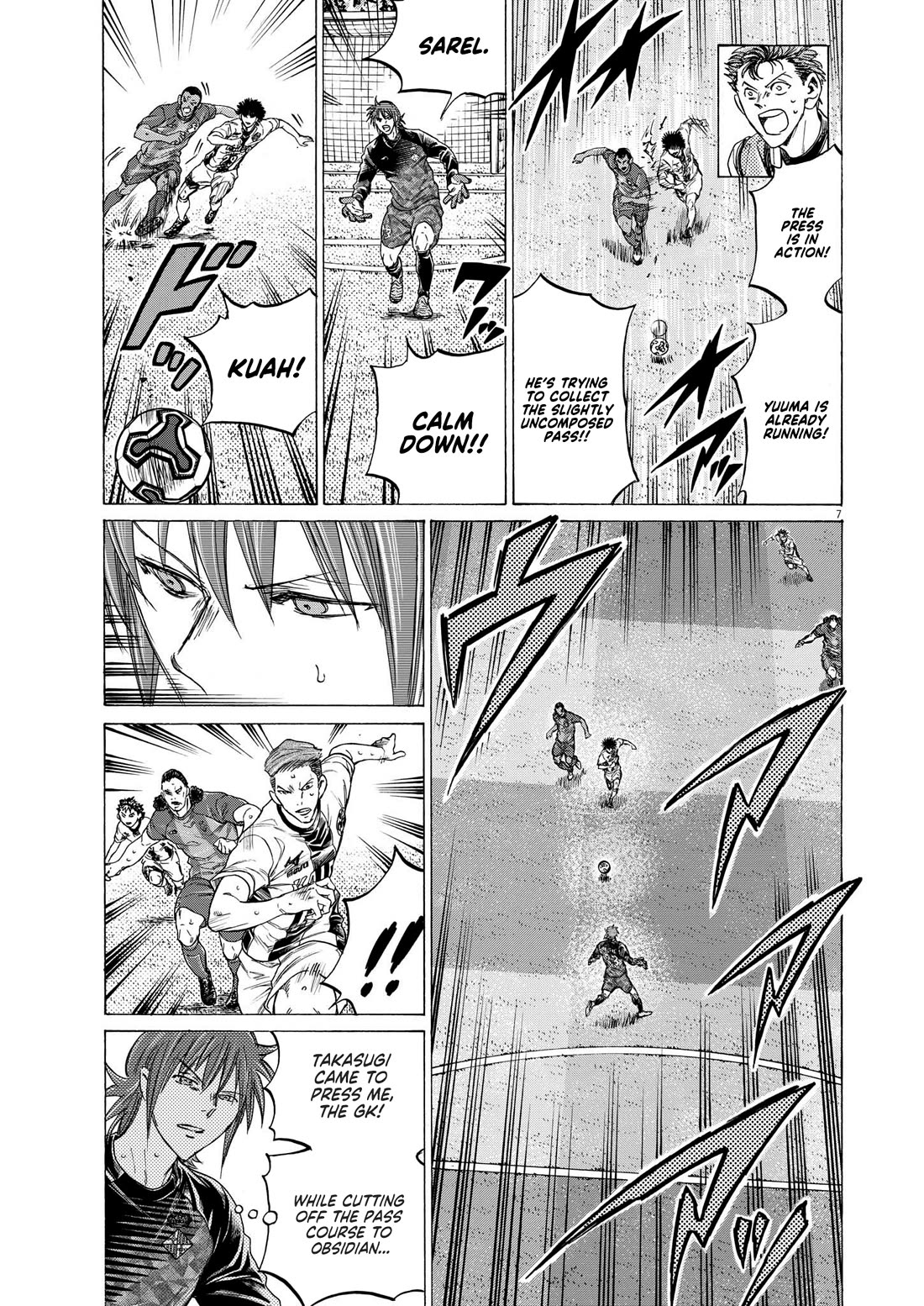Ao Ashi Chapter 365 page 8 - Chapter 365: Head Down