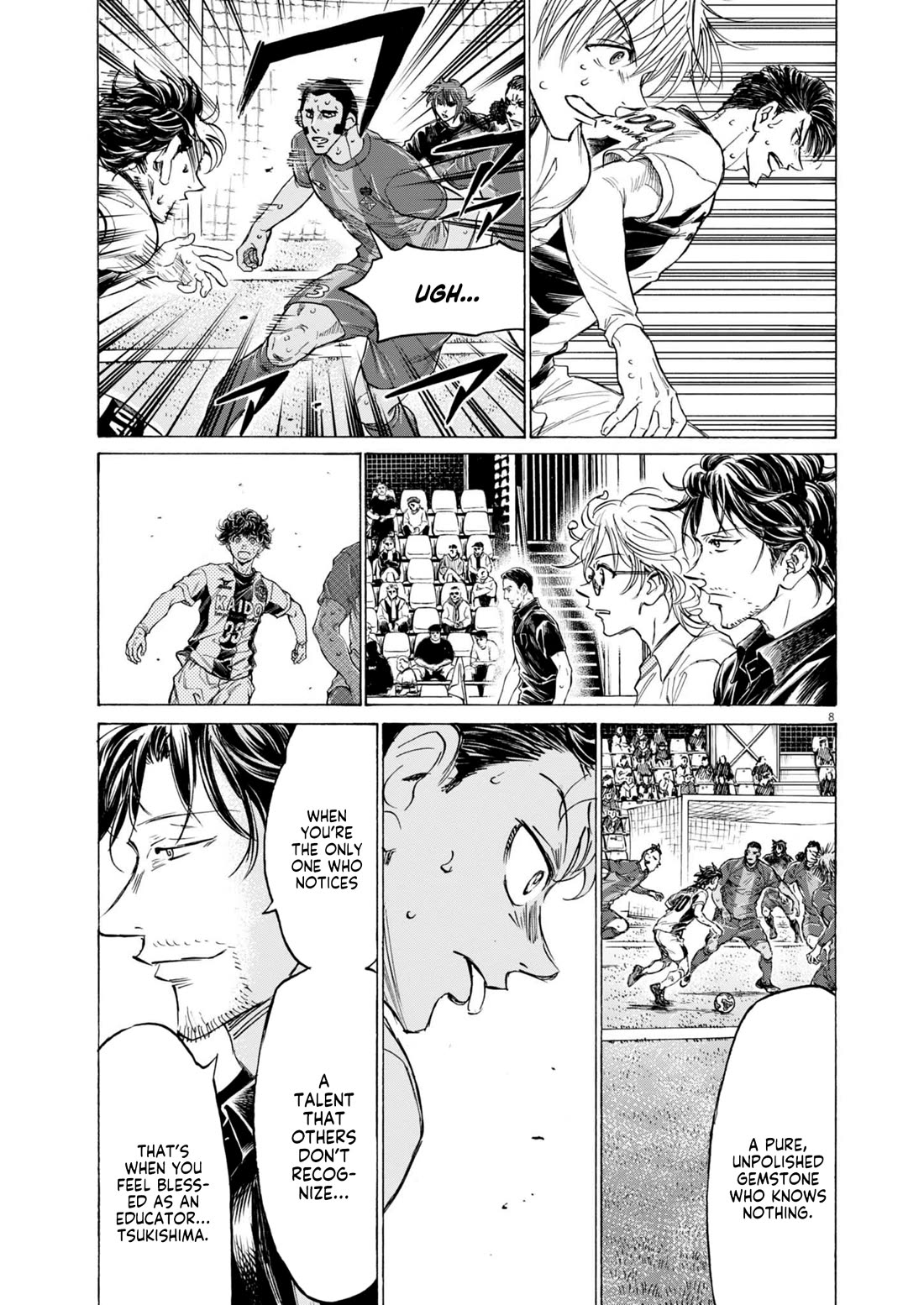 Ao Ashi Chapter 366 page 10 - Chapter 366: Try to stop me