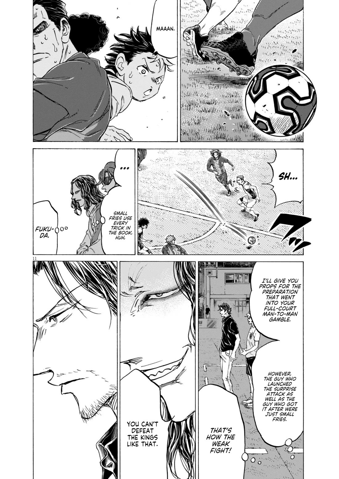 Ao Ashi Chapter 366 page 13 - Chapter 366: Try to stop me