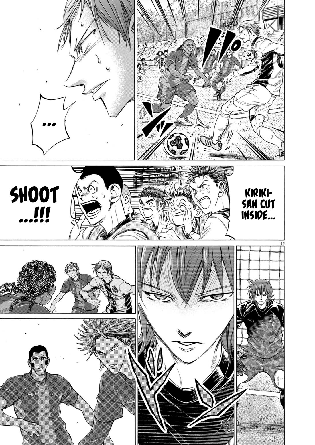 Ao Ashi Chapter 366 page 14 - Chapter 366: Try to stop me