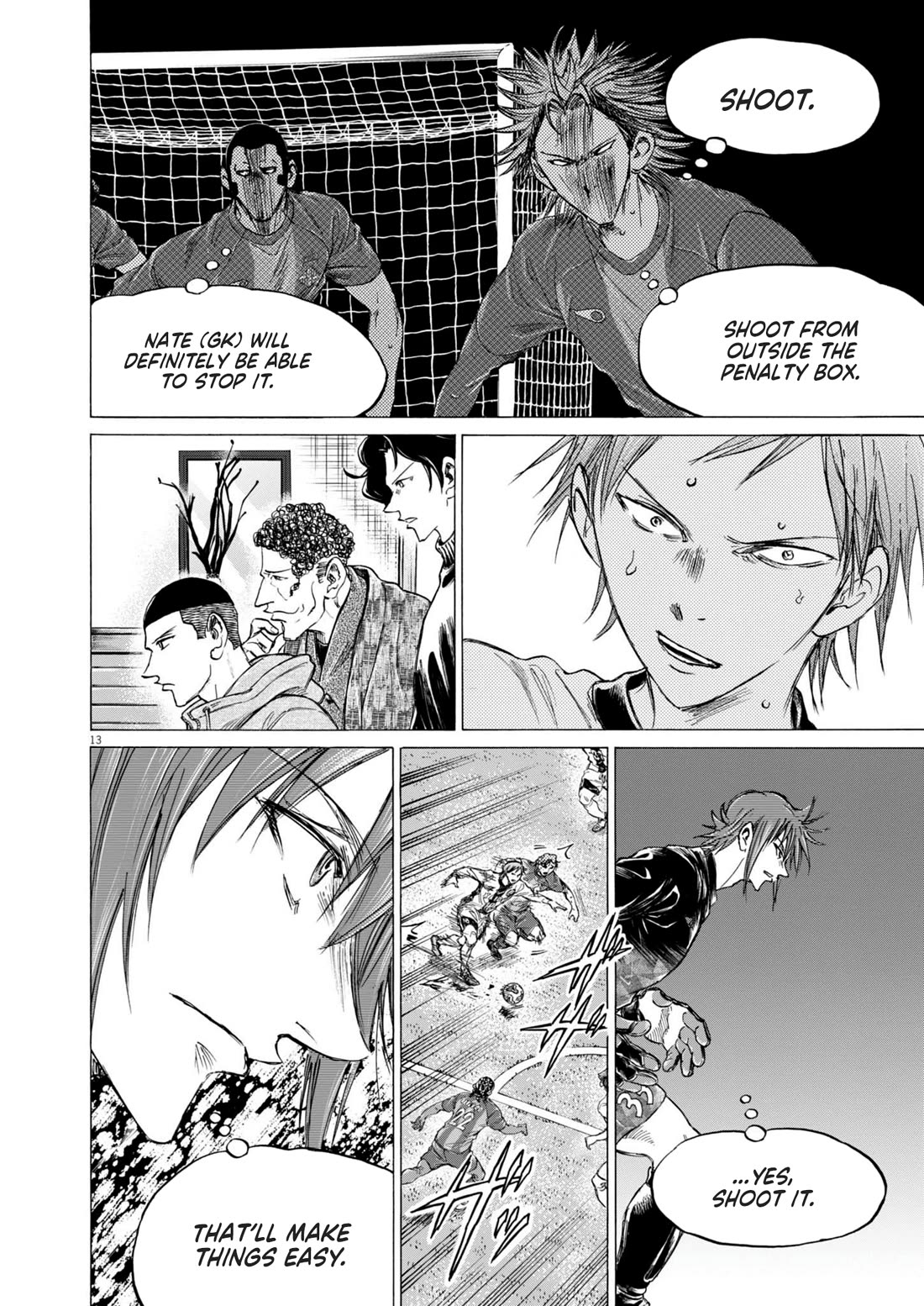 Ao Ashi Chapter 366 page 15 - Chapter 366: Try to stop me