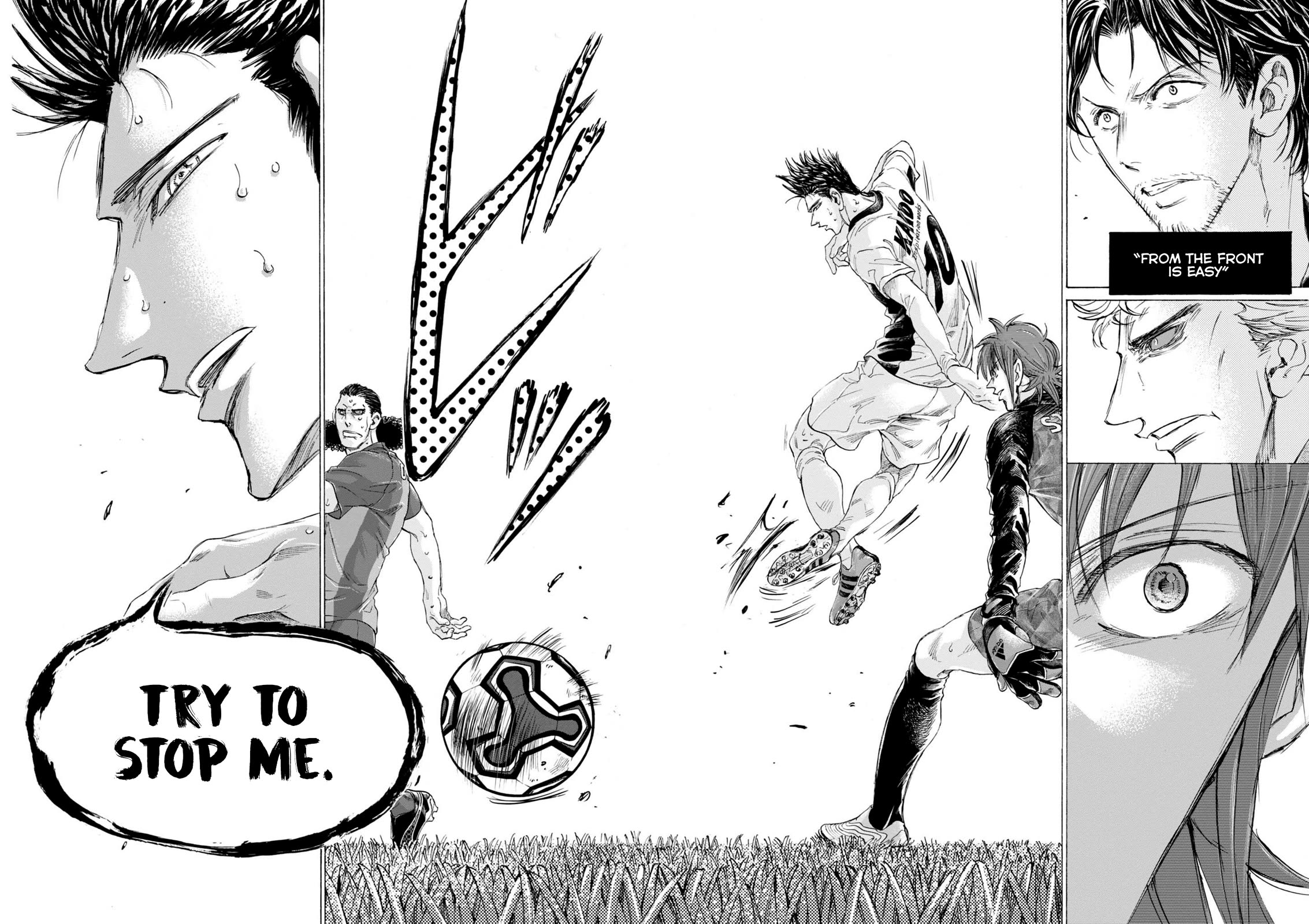Ao Ashi Chapter 366 page 18 - Chapter 366: Try to stop me
