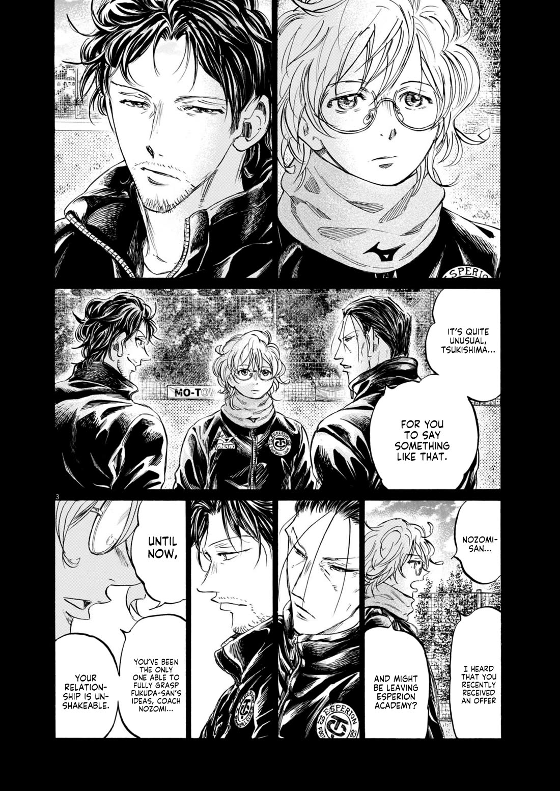Ao Ashi Chapter 366 page 5 - Chapter 366: Try to stop me