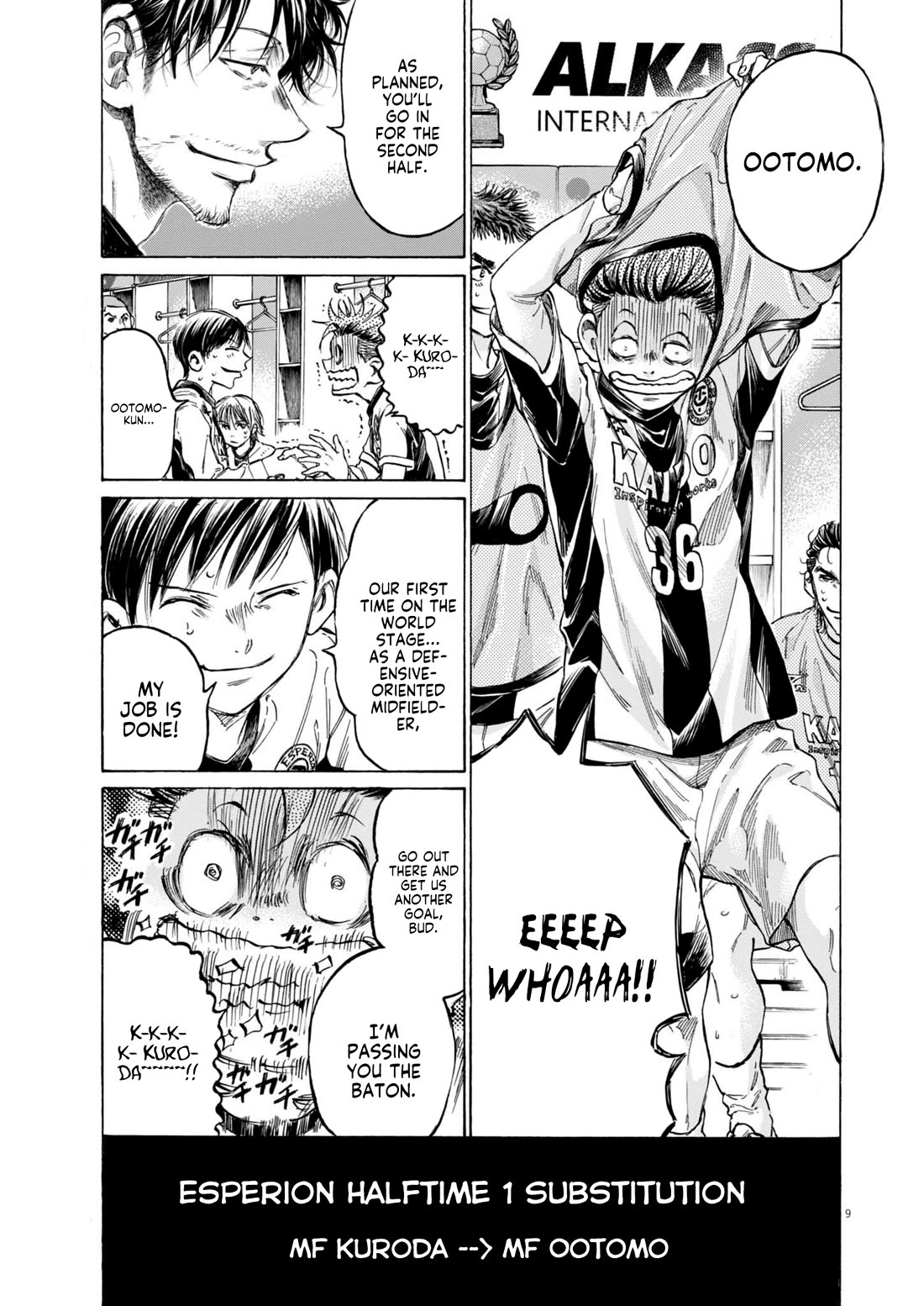 Ao Ashi Chapter 368 page 10 - Chapter 368: Esperion Full of Hope