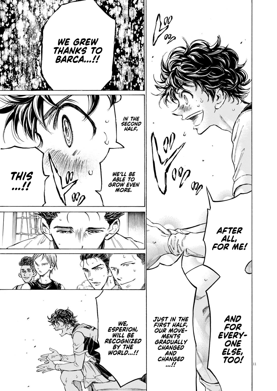 Ao Ashi Chapter 368 page 12 - Chapter 368: Esperion Full of Hope