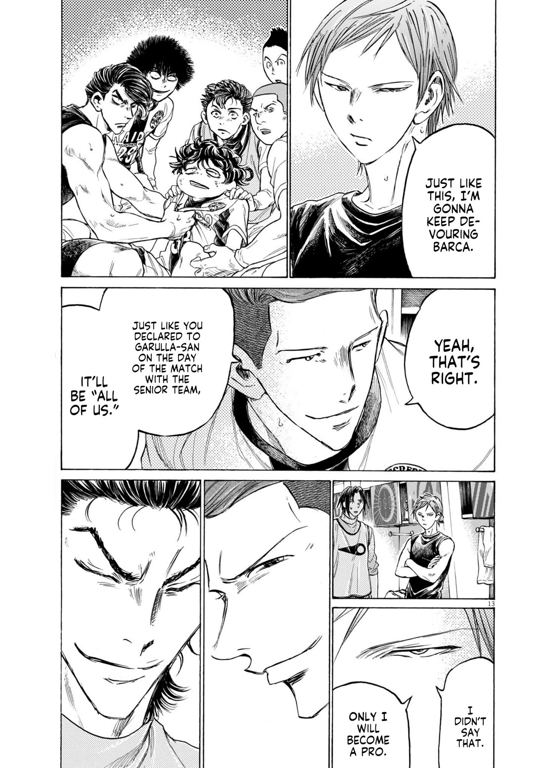 Ao Ashi Chapter 368 page 14 - Chapter 368: Esperion Full of Hope