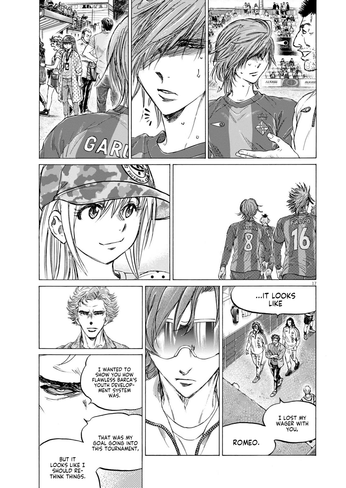 Ao Ashi Chapter 368 page 18 - Chapter 368: Esperion Full of Hope