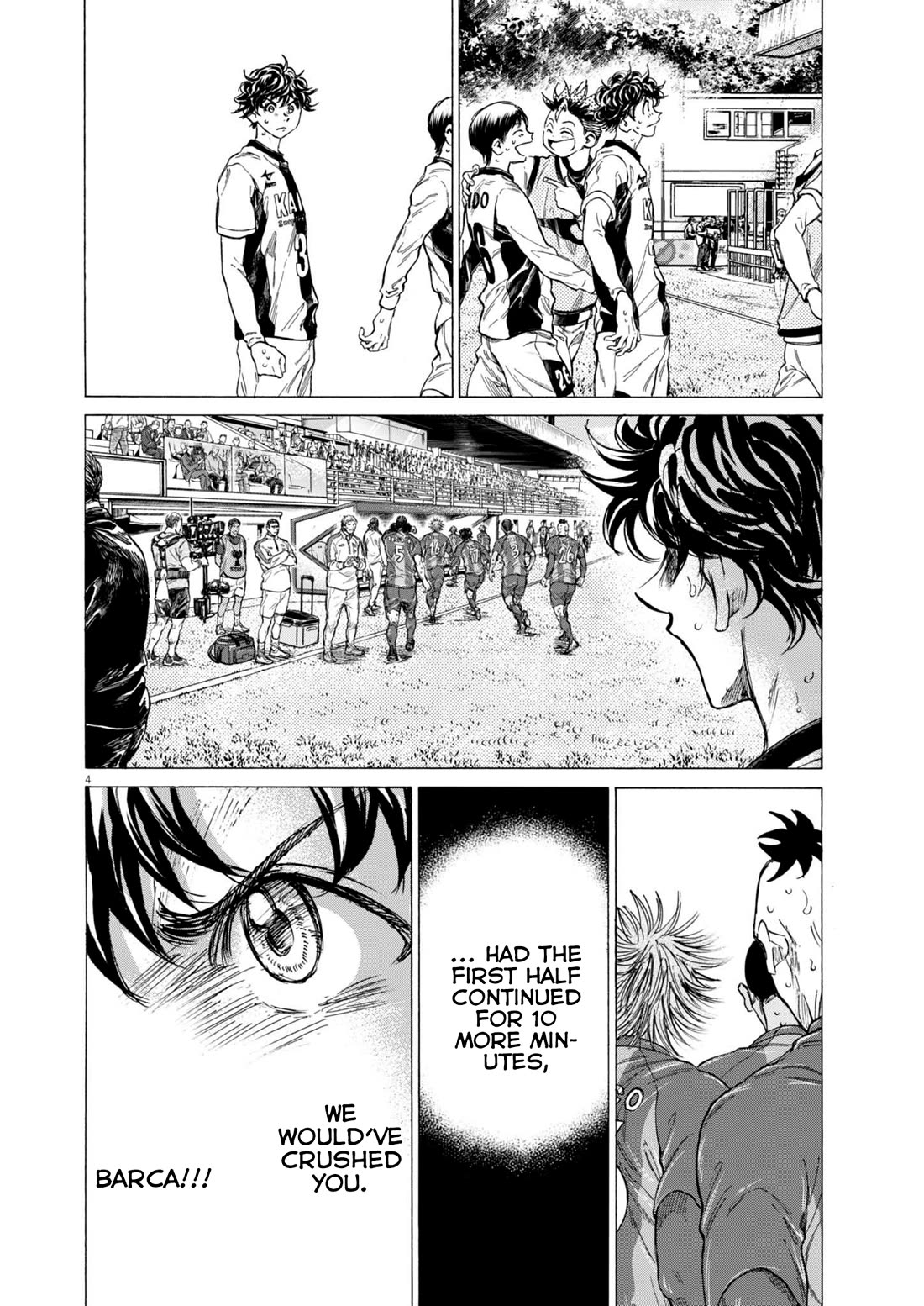 Ao Ashi Chapter 368 page 5 - Chapter 368: Esperion Full of Hope