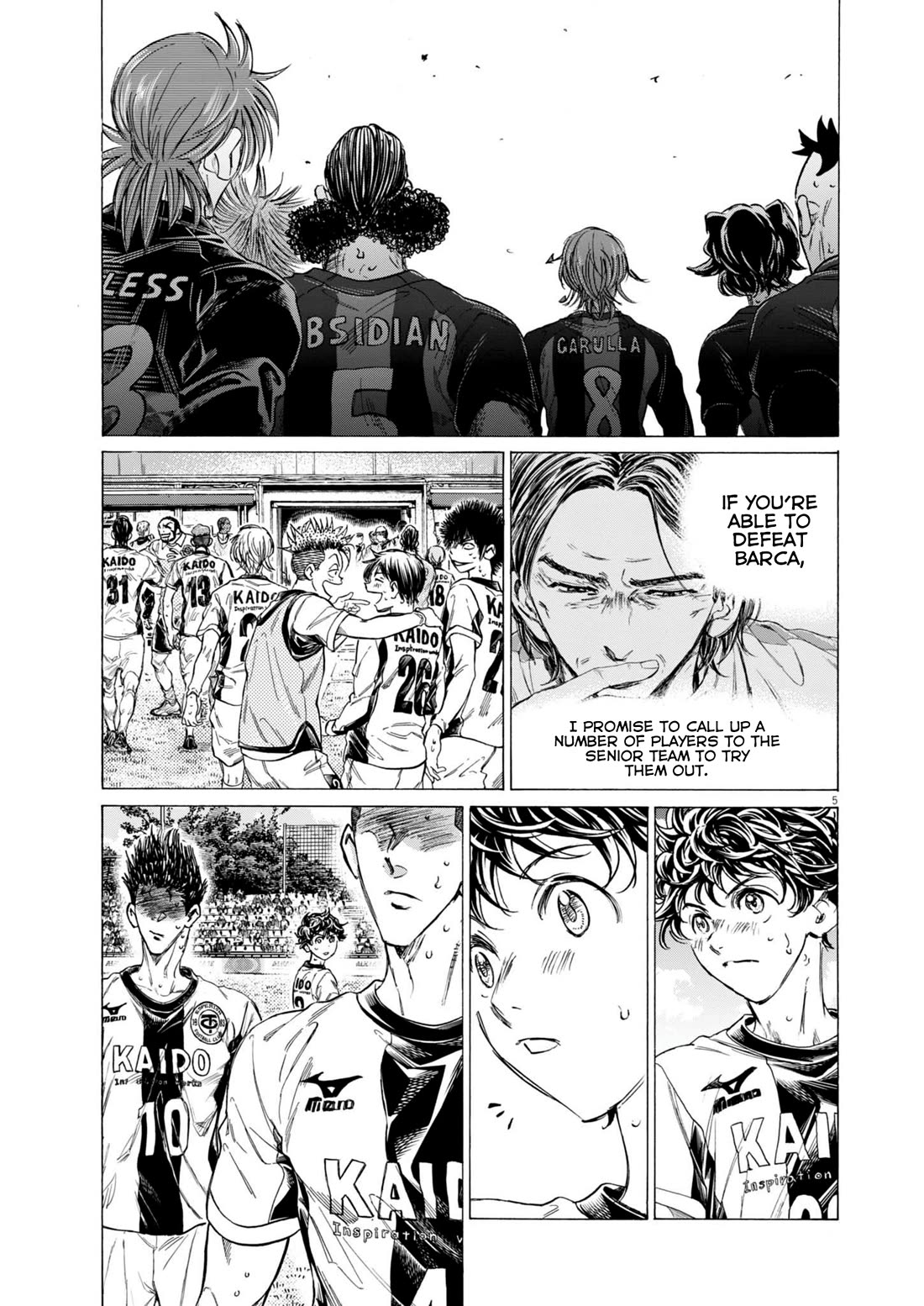 Ao Ashi Chapter 368 page 6 - Chapter 368: Esperion Full of Hope