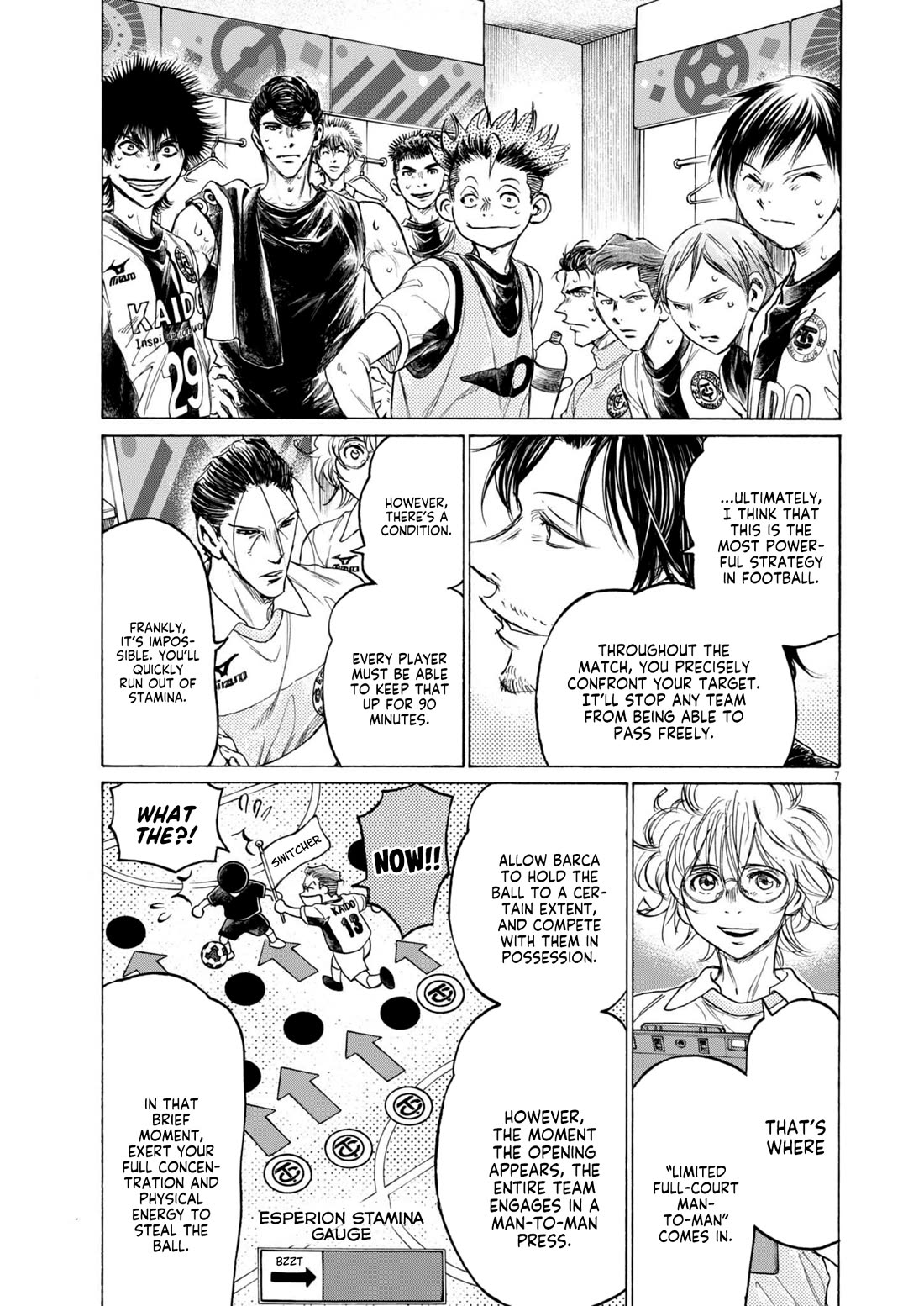 Ao Ashi Chapter 368 page 8 - Chapter 368: Esperion Full of Hope