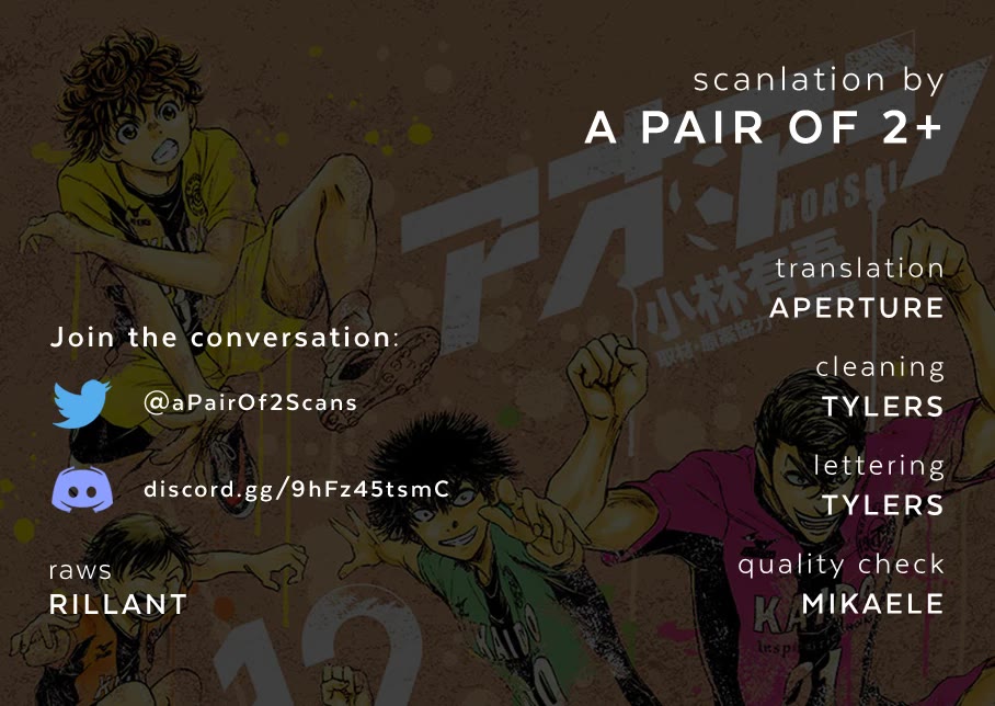 Ao Ashi Chapter 369 page 1 - Chapter 369: The Fact That I Survived