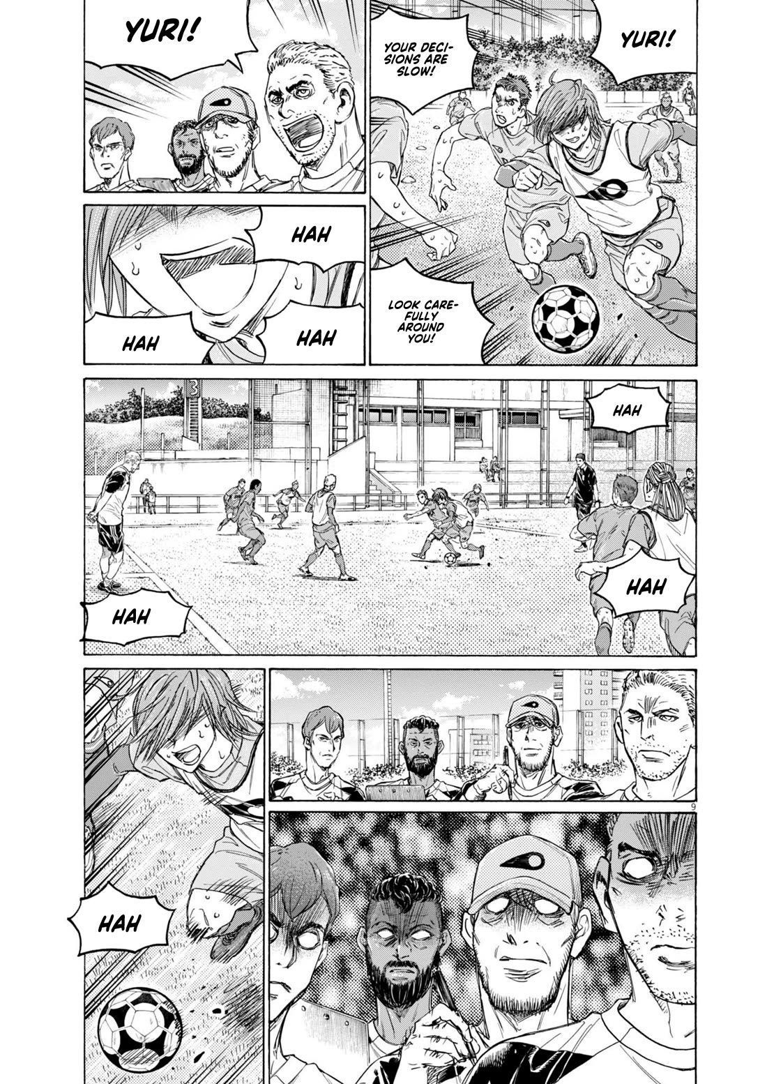 Ao Ashi Chapter 369 page 10 - Chapter 369: The Fact That I Survived