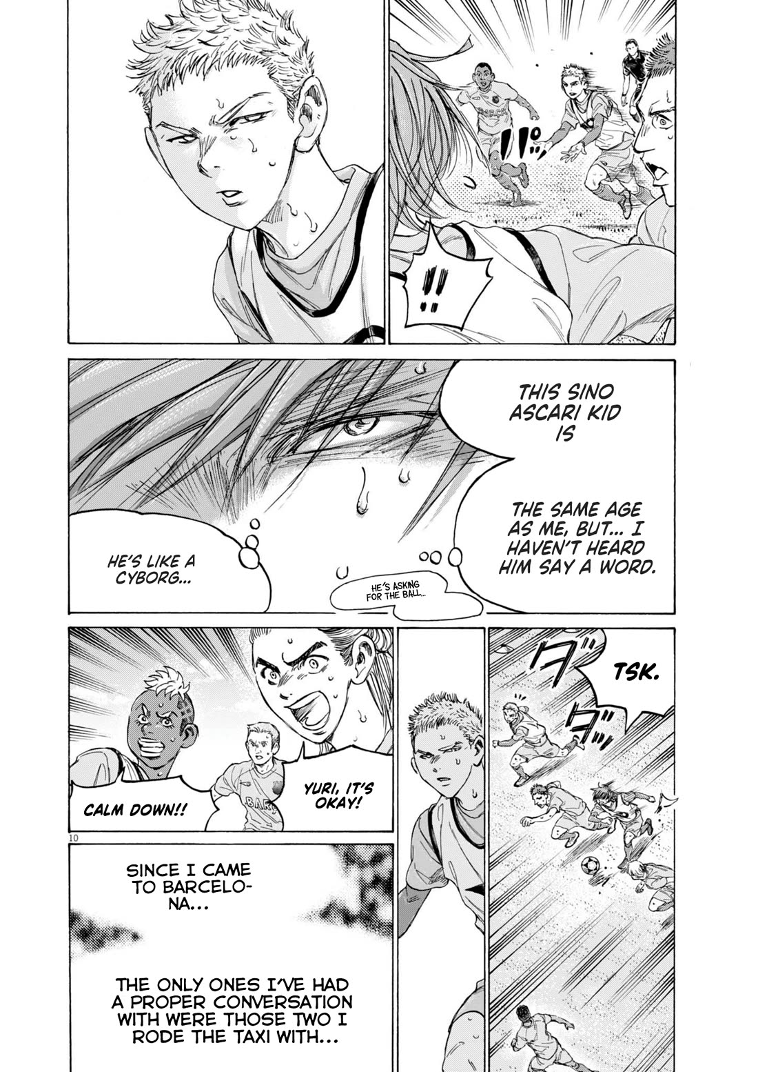 Ao Ashi Chapter 369 page 11 - Chapter 369: The Fact That I Survived