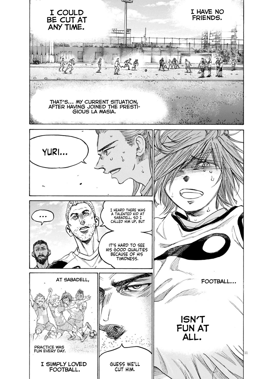 Ao Ashi Chapter 369 page 12 - Chapter 369: The Fact That I Survived