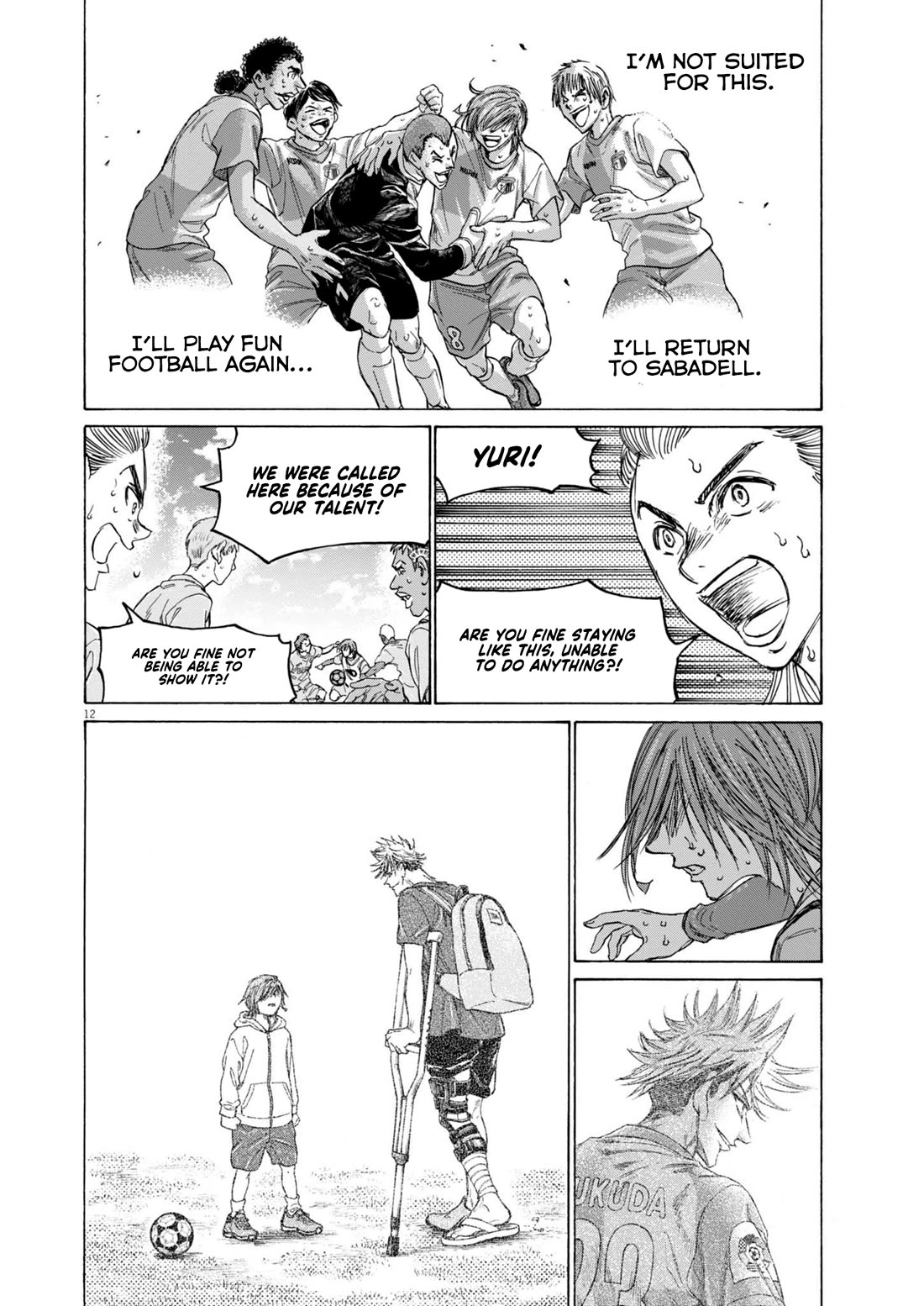 Ao Ashi Chapter 369 page 13 - Chapter 369: The Fact That I Survived