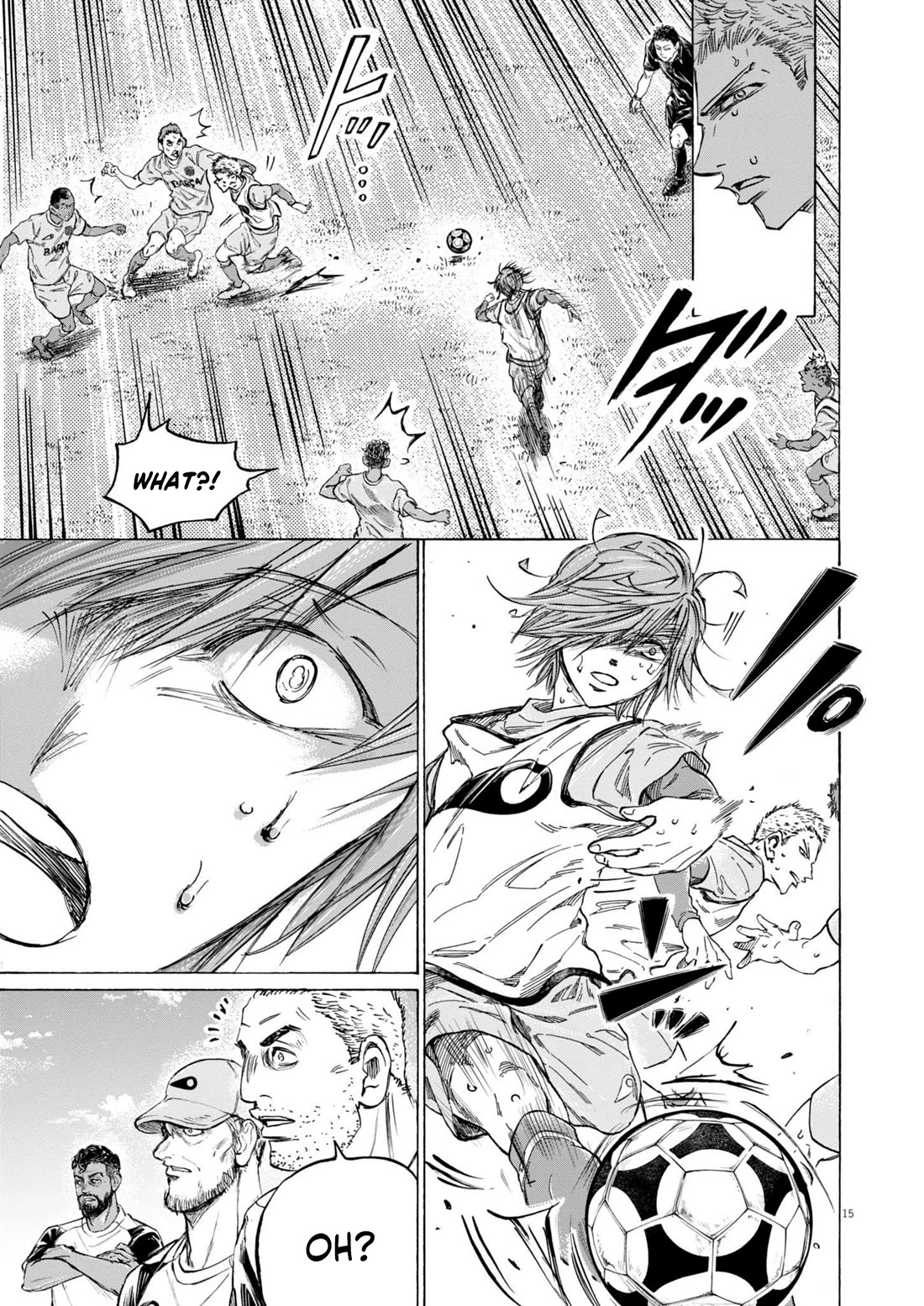 Ao Ashi Chapter 369 page 16 - Chapter 369: The Fact That I Survived