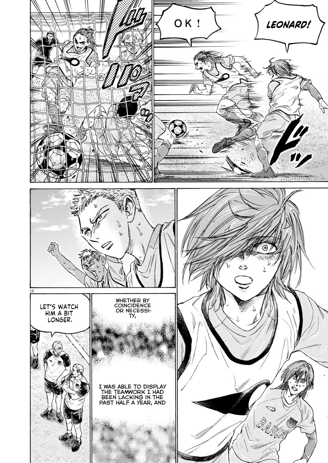 Ao Ashi Chapter 369 page 17 - Chapter 369: The Fact That I Survived