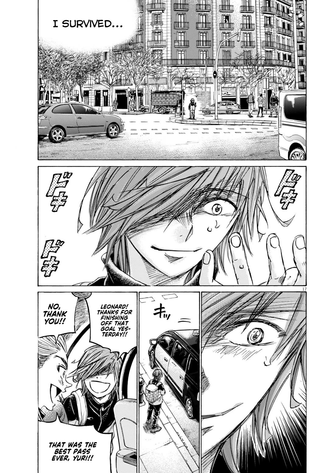 Ao Ashi Chapter 369 page 18 - Chapter 369: The Fact That I Survived