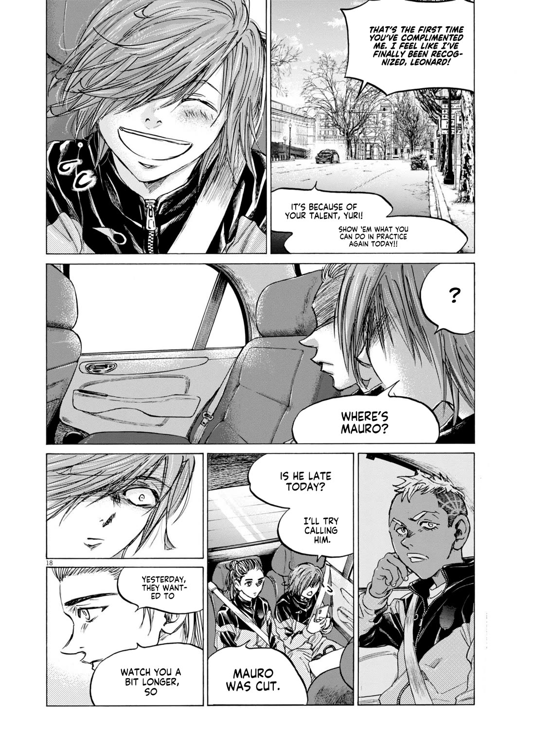 Ao Ashi Chapter 369 page 19 - Chapter 369: The Fact That I Survived