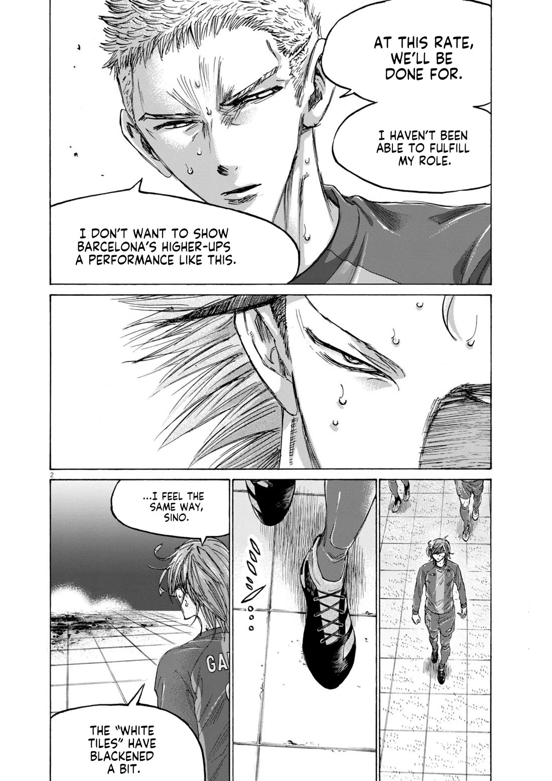 Ao Ashi Chapter 369 page 3 - Chapter 369: The Fact That I Survived