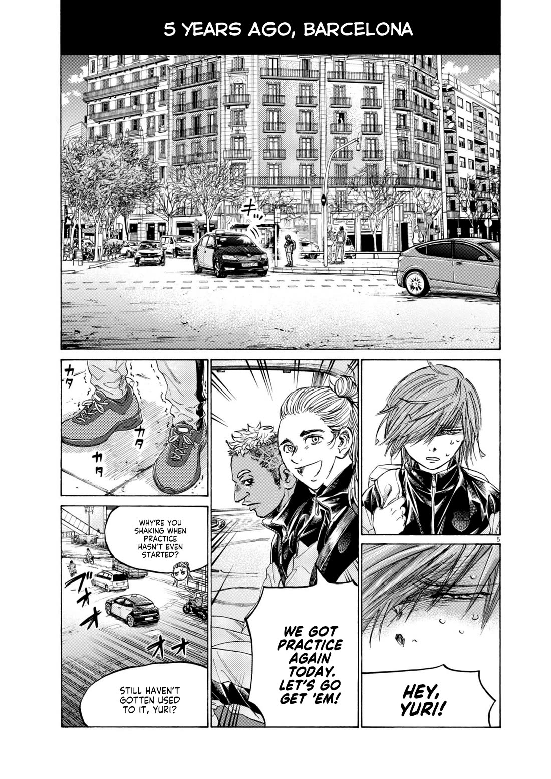 Ao Ashi Chapter 369 page 6 - Chapter 369: The Fact That I Survived