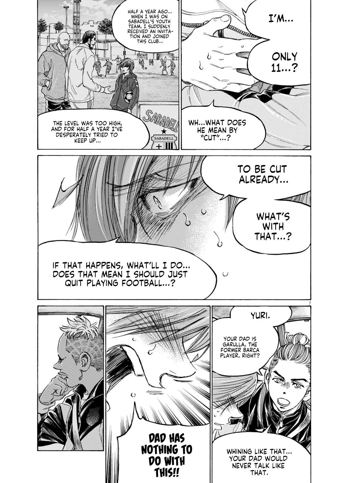 Ao Ashi Chapter 369 page 8 - Chapter 369: The Fact That I Survived