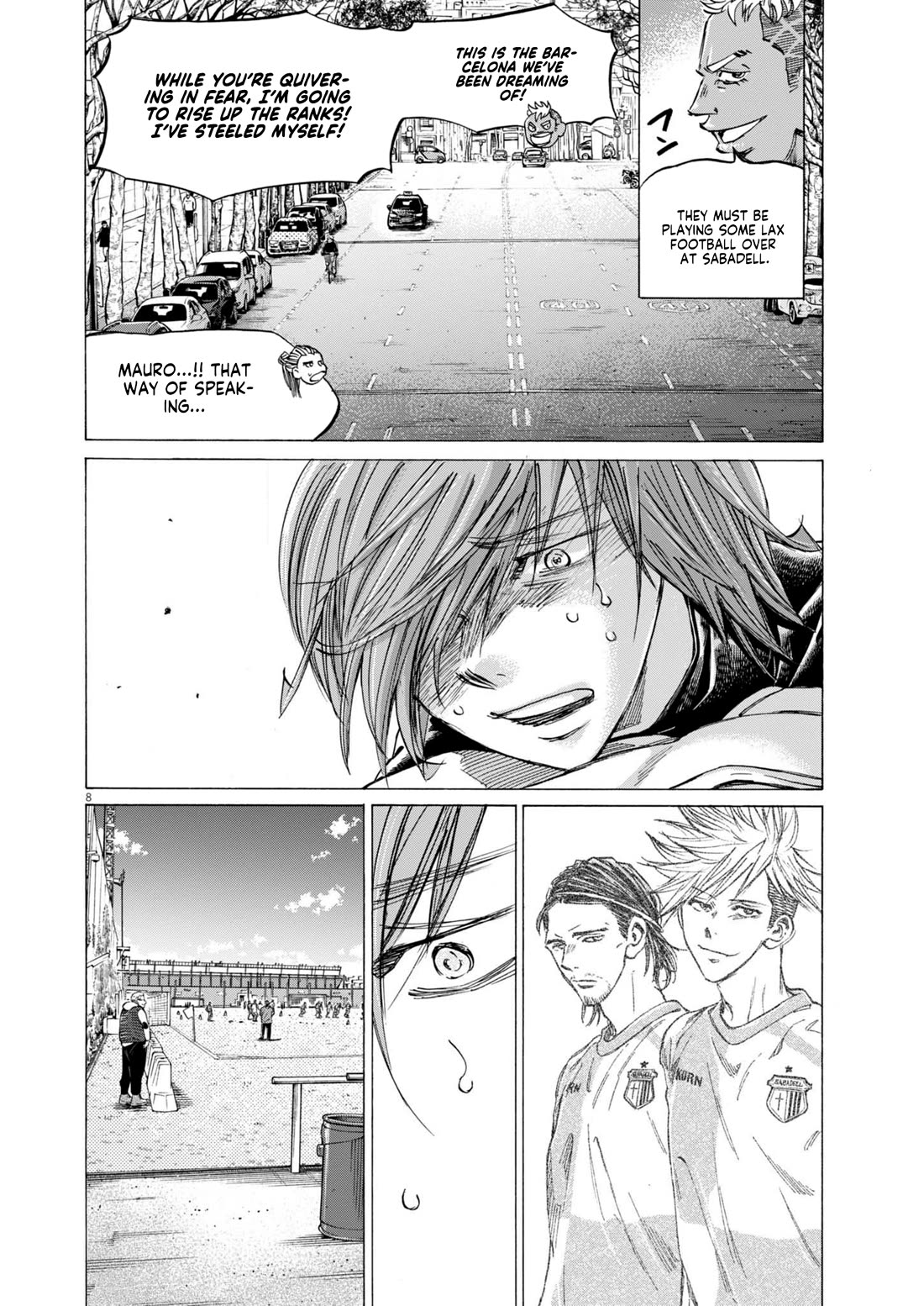 Ao Ashi Chapter 369 page 9 - Chapter 369: The Fact That I Survived