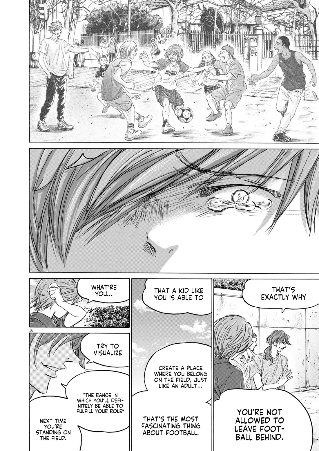 Ao Ashi Chapter 370 page 17 - Chapter 370: Yuri in Distress