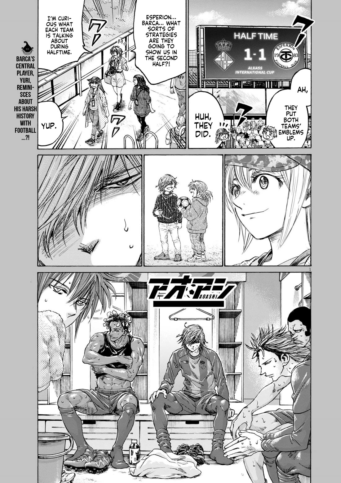 Ao Ashi Chapter 370 page 2 - Chapter 370: Yuri in Distress
