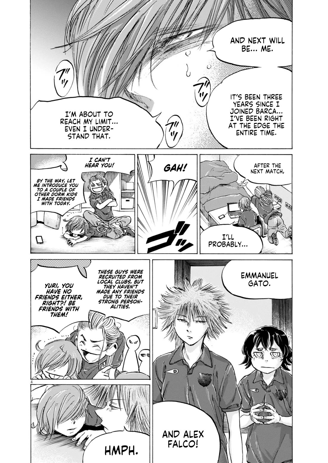 Ao Ashi Chapter 370 page 5 - Chapter 370: Yuri in Distress