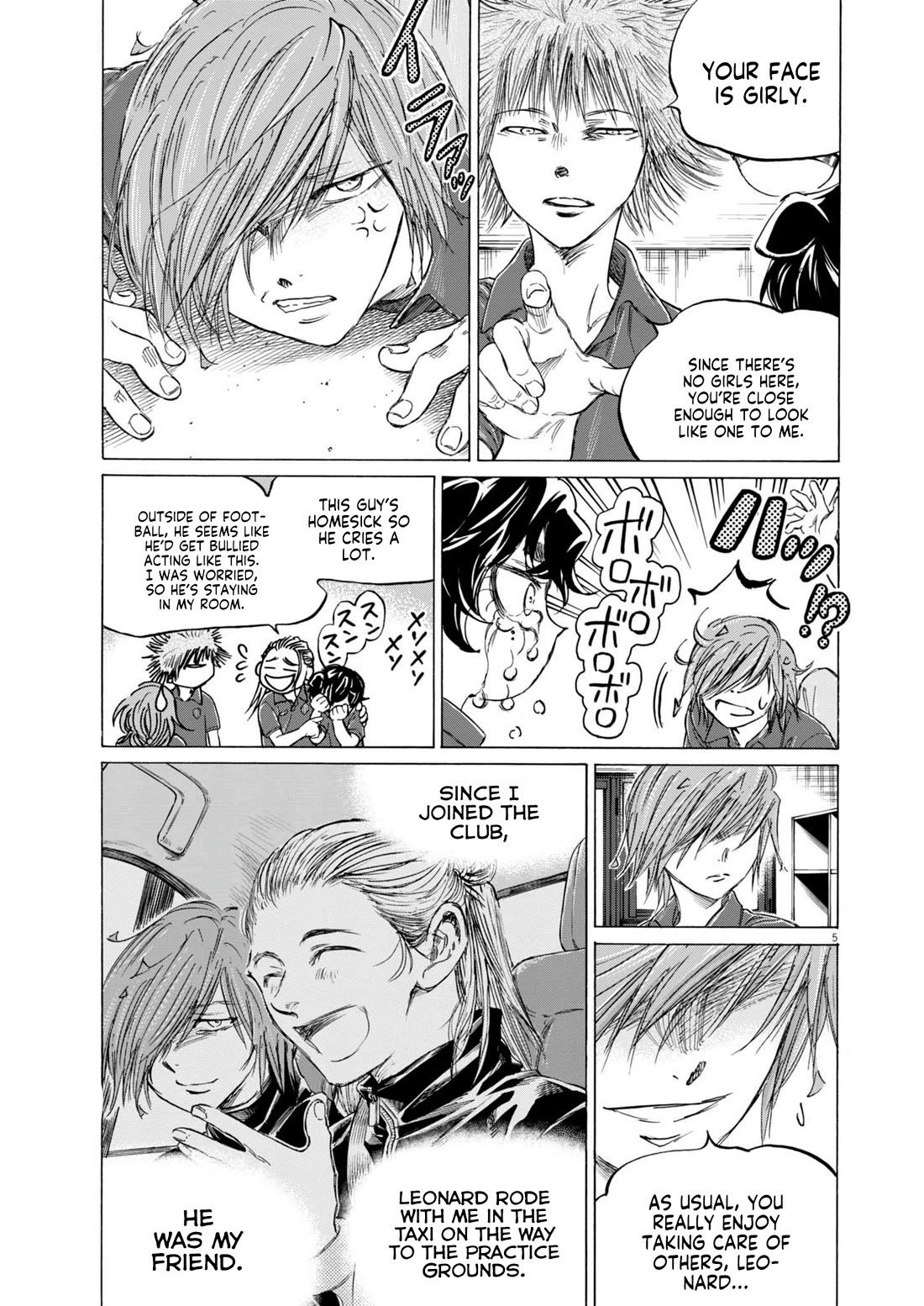 Ao Ashi Chapter 370 page 6 - Chapter 370: Yuri in Distress