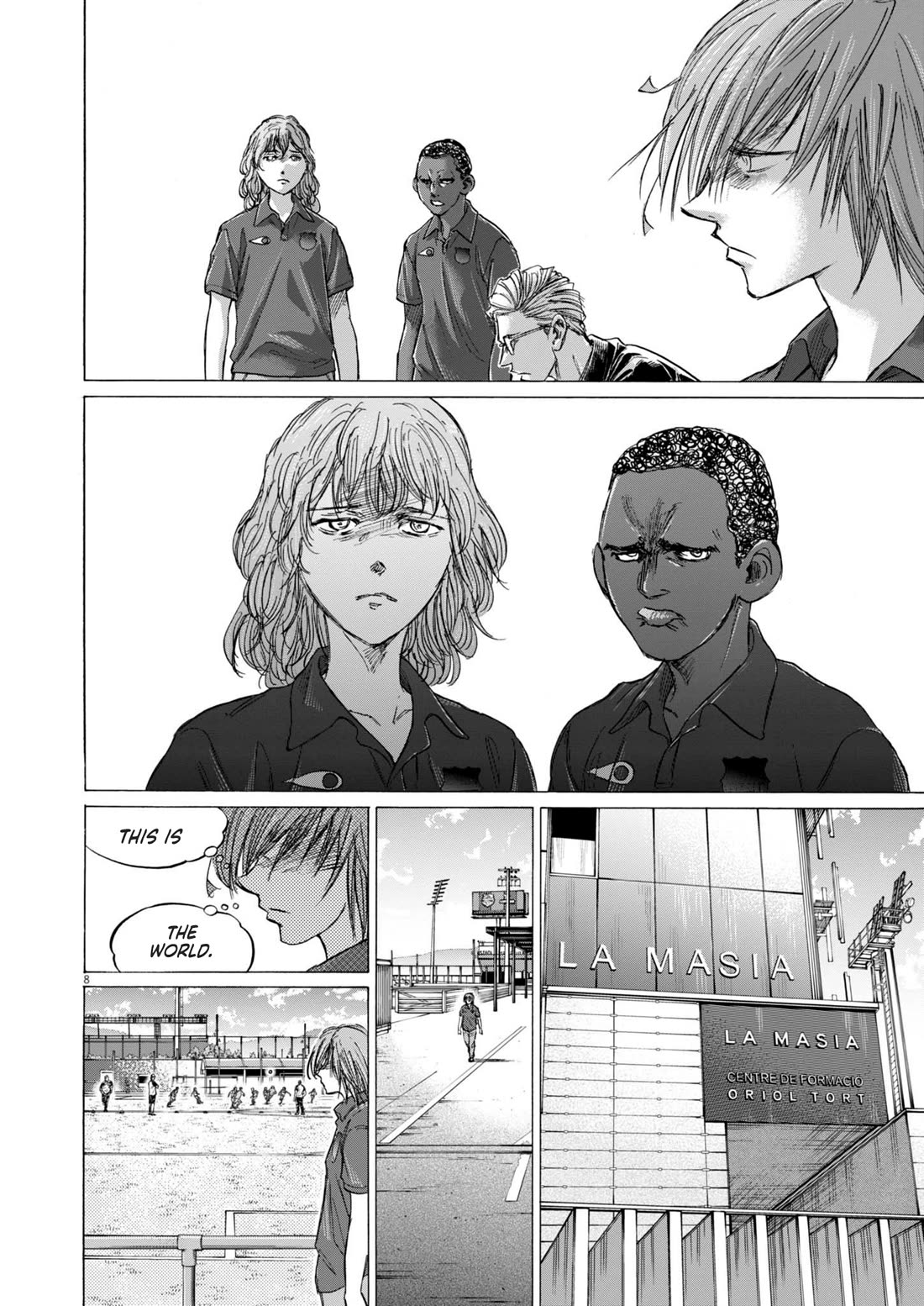Ao Ashi Chapter 370 page 9 - Chapter 370: Yuri in Distress