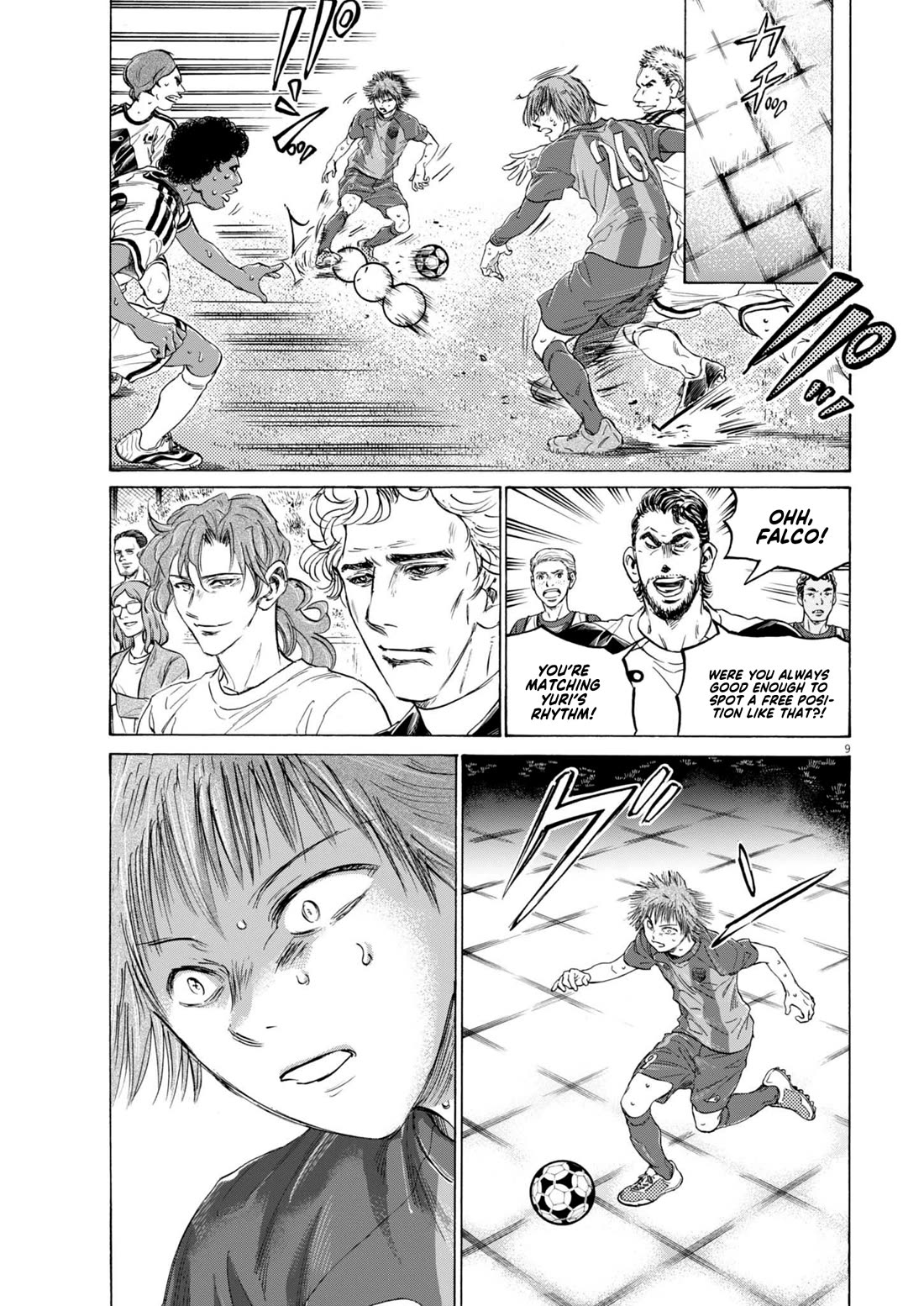 Ao Ashi Chapter 371 page 10 - Chapter 371: White Tiles