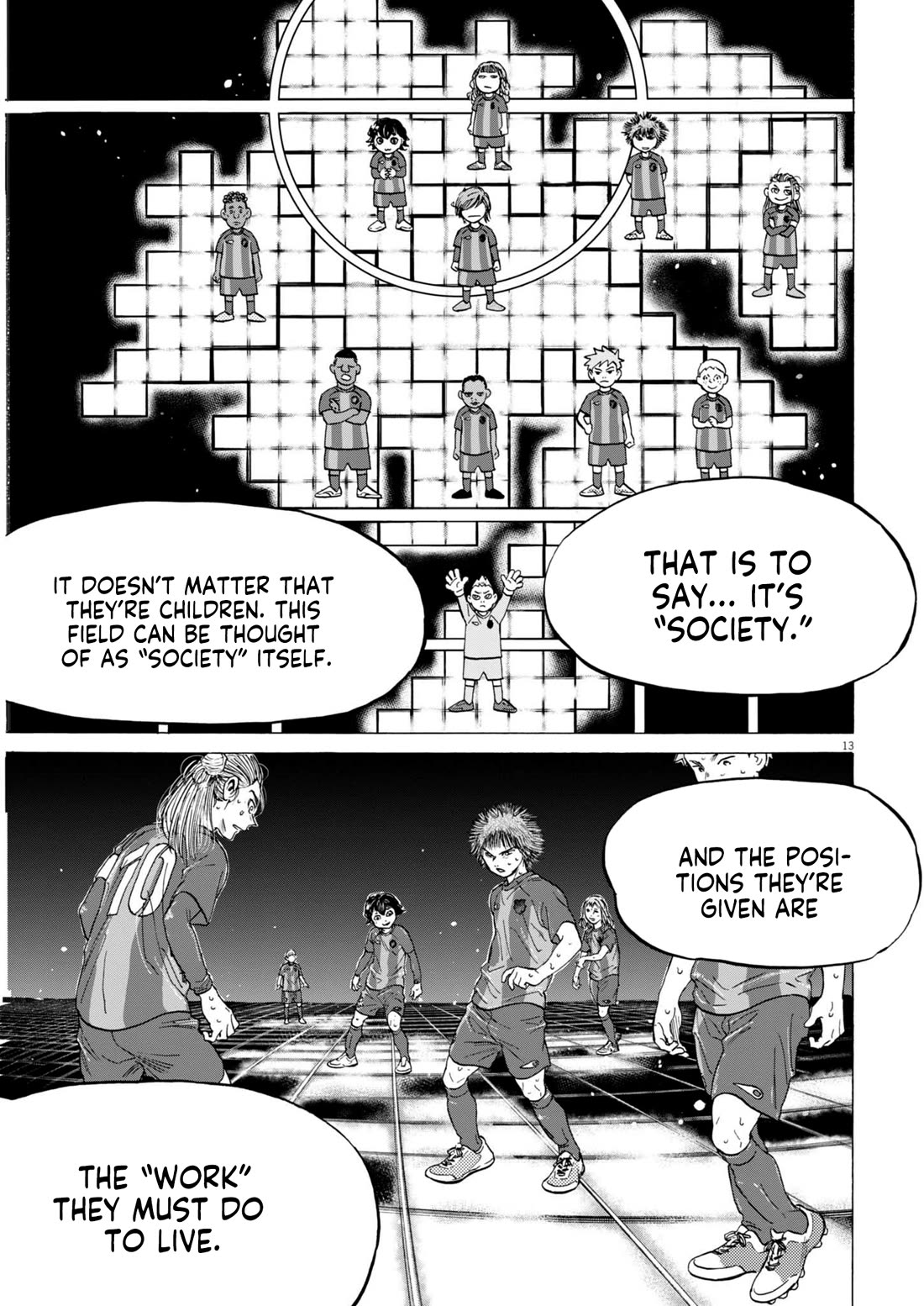 Ao Ashi Chapter 371 page 14 - Chapter 371: White Tiles