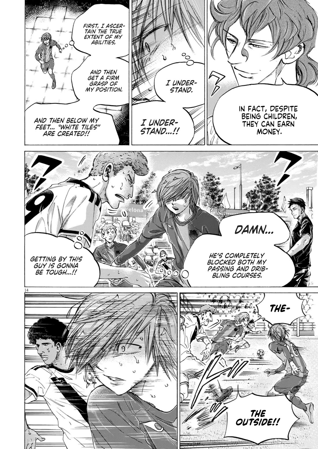 Ao Ashi Chapter 371 page 15 - Chapter 371: White Tiles