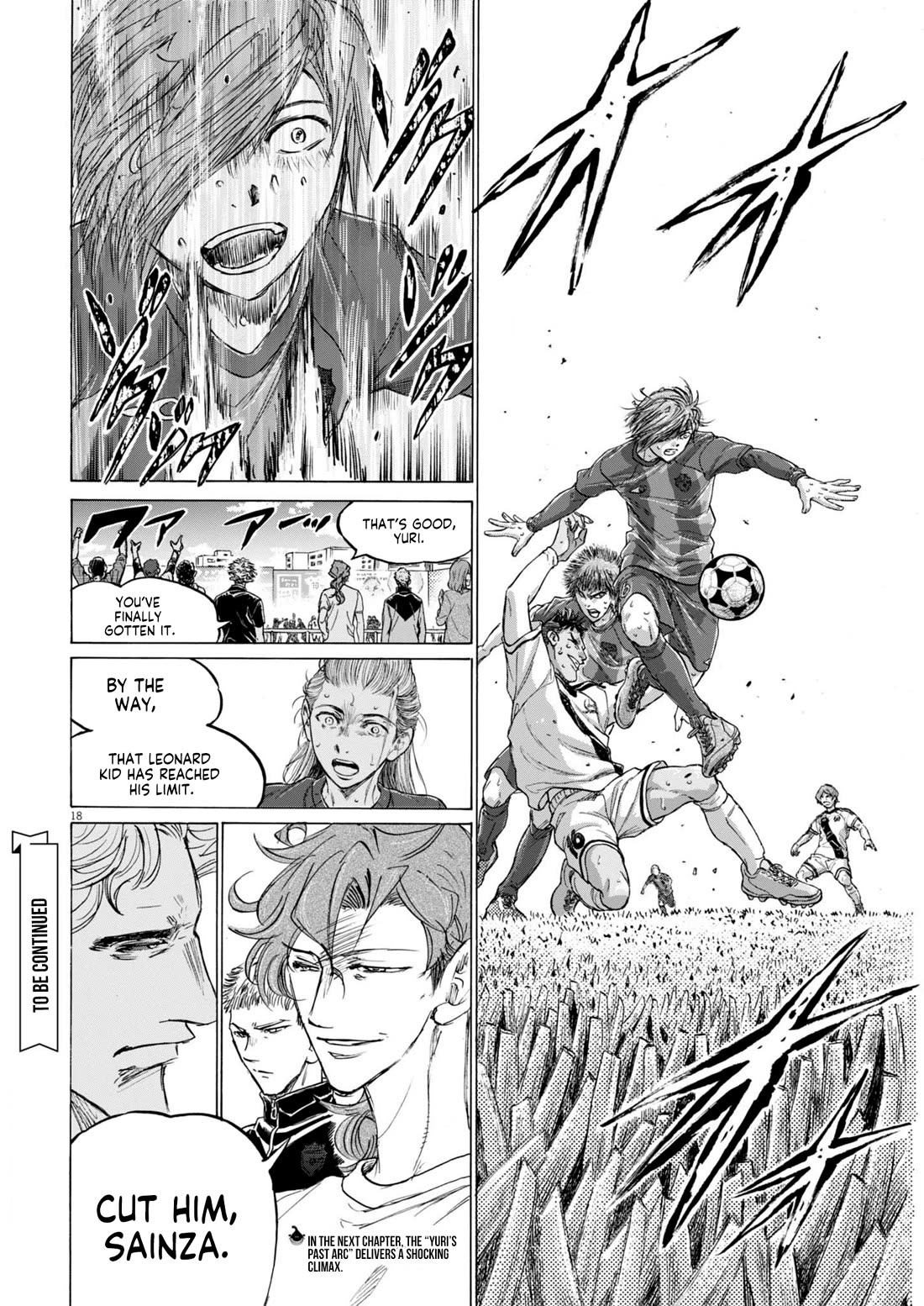 Ao Ashi Chapter 371 page 19 - Chapter 371: White Tiles