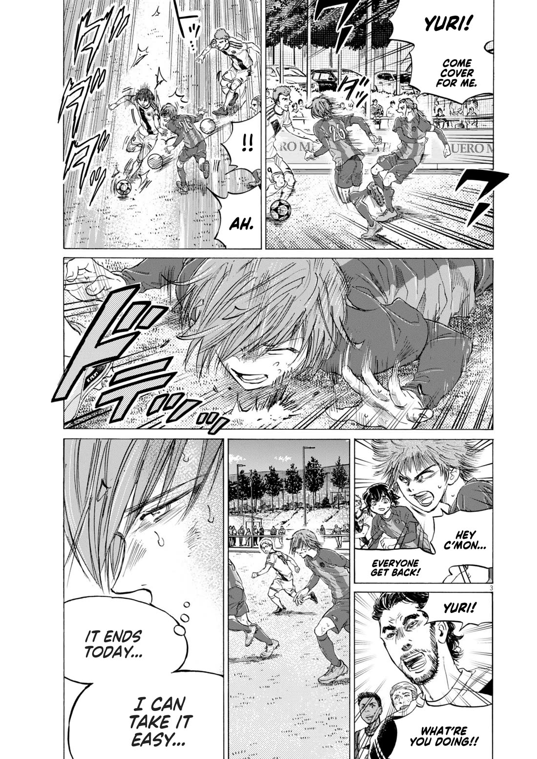 Ao Ashi Chapter 371 page 4 - Chapter 371: White Tiles