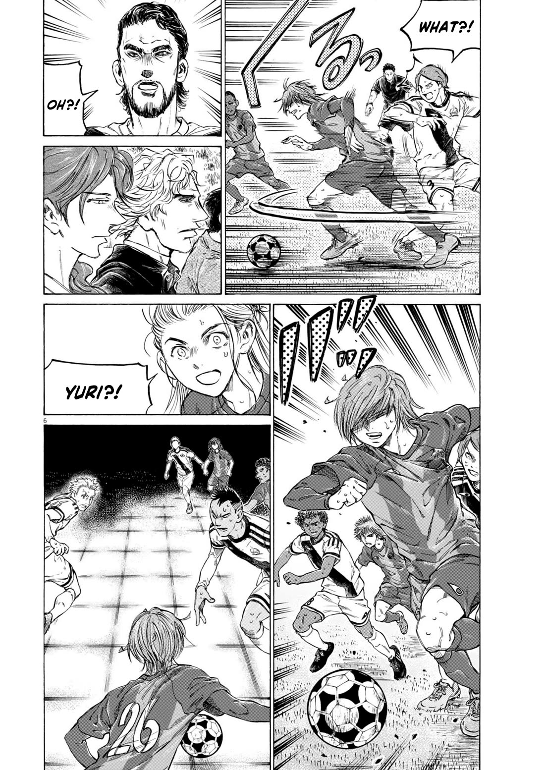 Ao Ashi Chapter 371 page 7 - Chapter 371: White Tiles