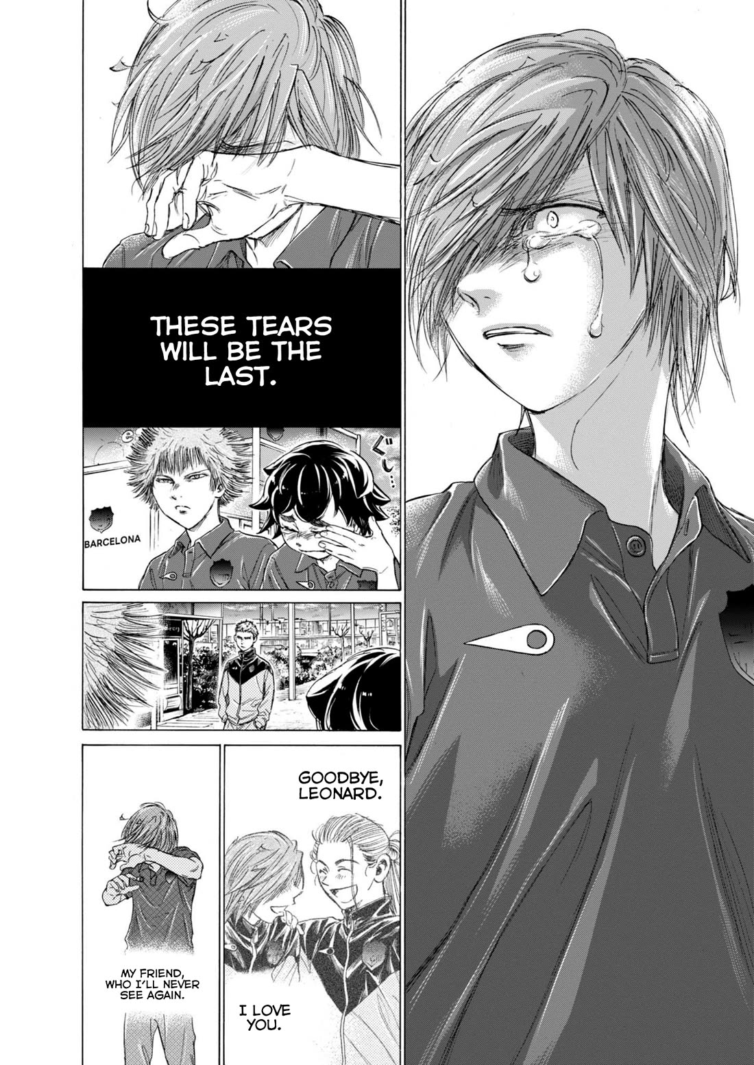 Ao Ashi Chapter 372 page 10 - Chapter 372: No more tears