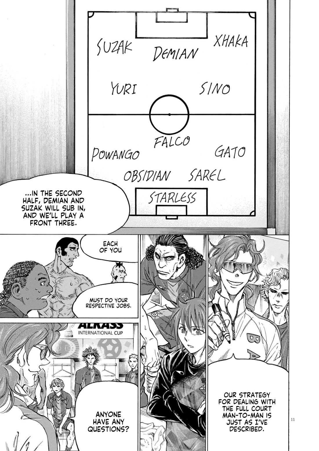 Ao Ashi Chapter 372 page 12 - Chapter 372: No more tears