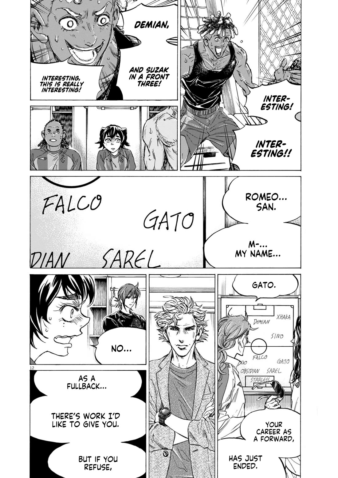 Ao Ashi Chapter 372 page 13 - Chapter 372: No more tears