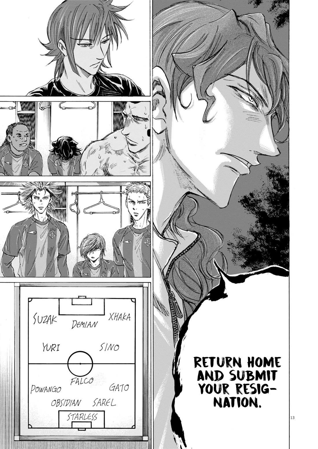 Ao Ashi Chapter 372 page 14 - Chapter 372: No more tears