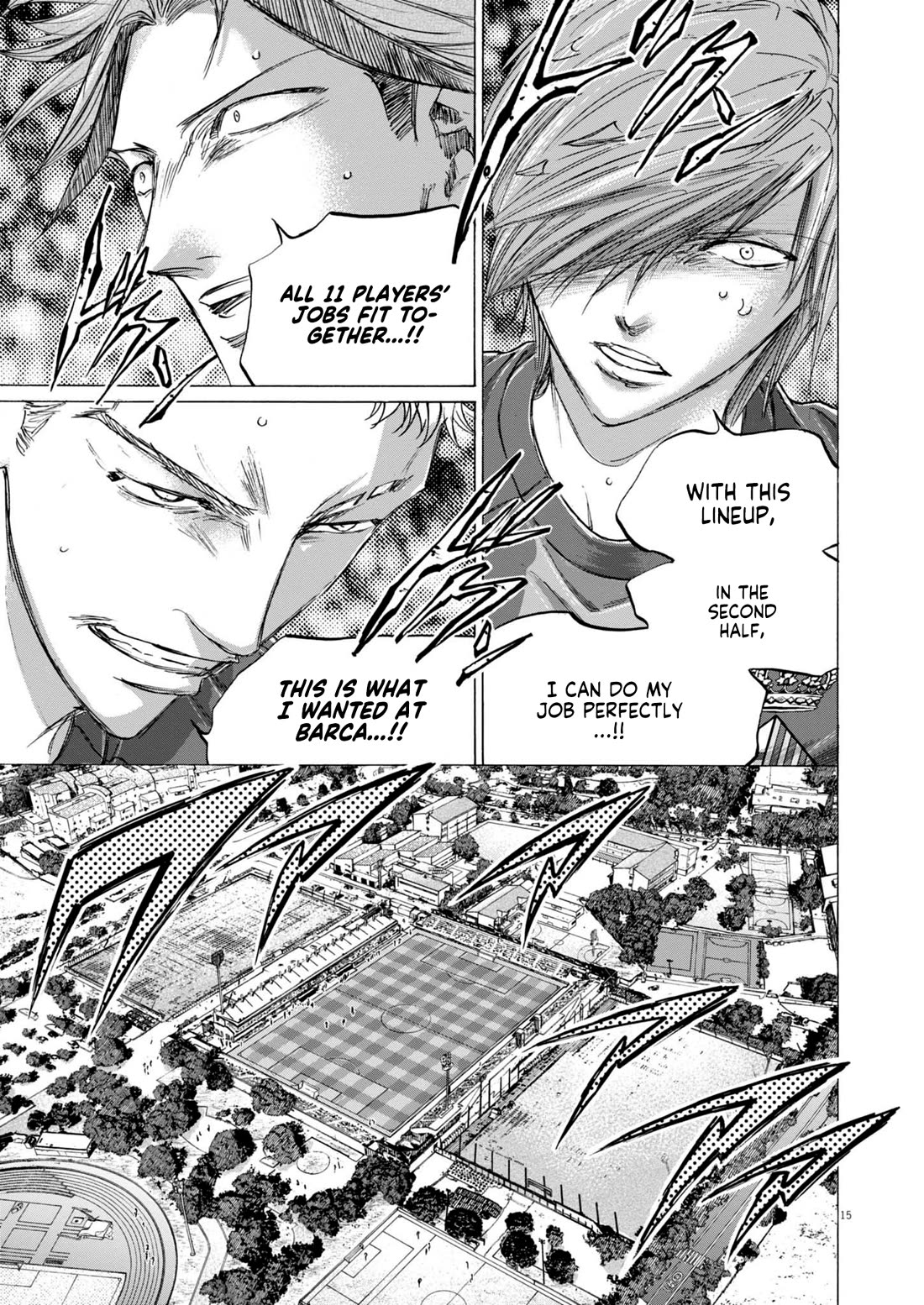 Ao Ashi Chapter 372 page 16 - Chapter 372: No more tears