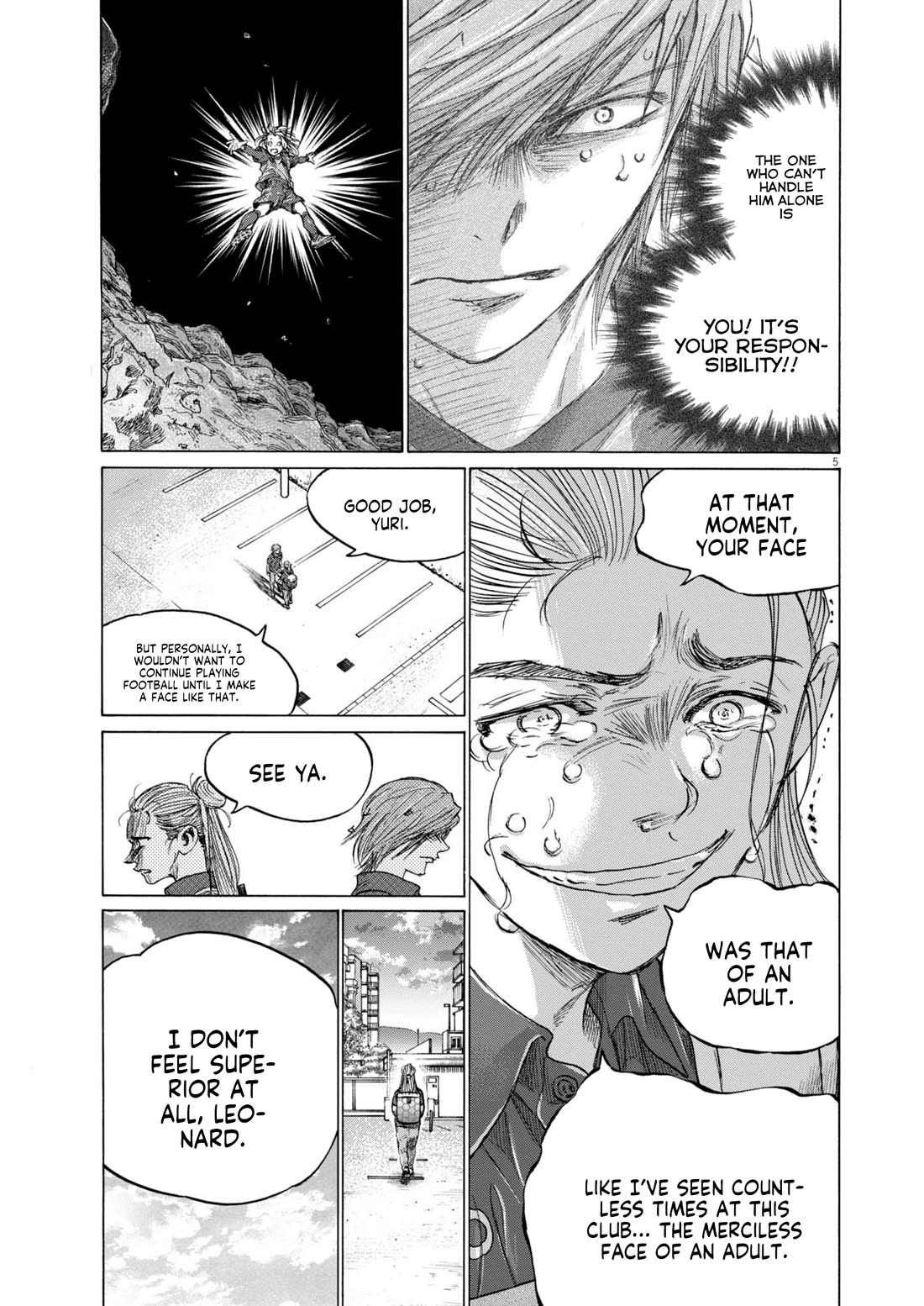 Ao Ashi Chapter 372 page 6 - Chapter 372: No more tears