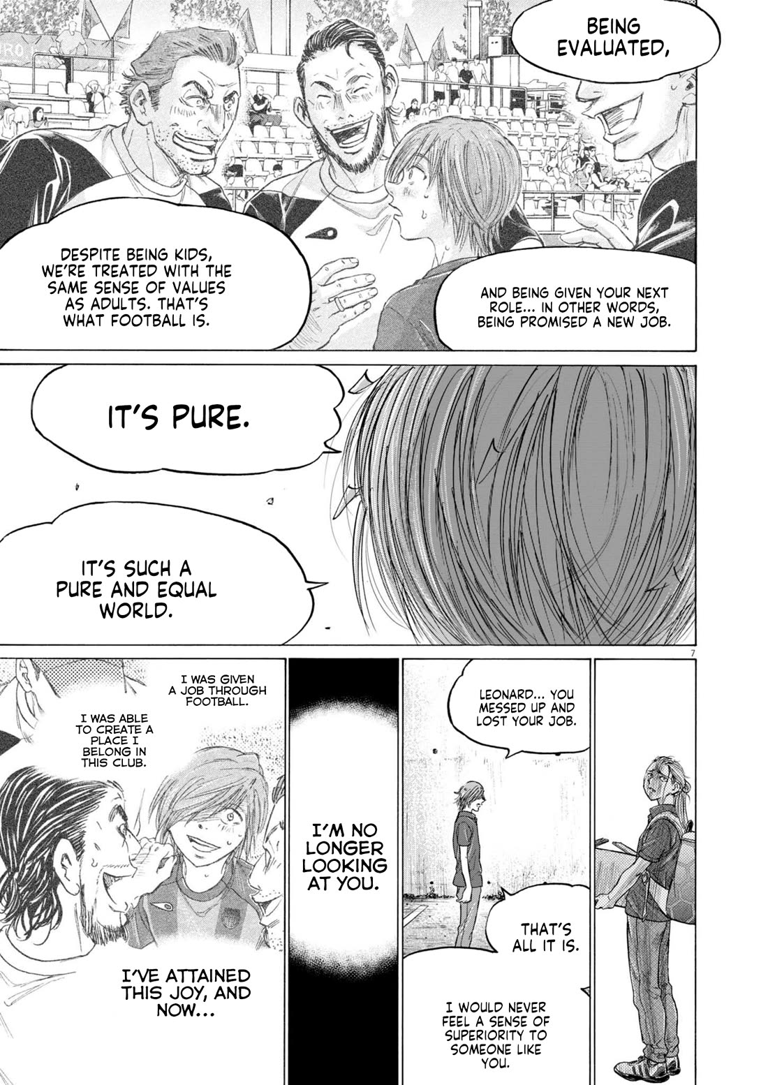 Ao Ashi Chapter 372 page 8 - Chapter 372: No more tears