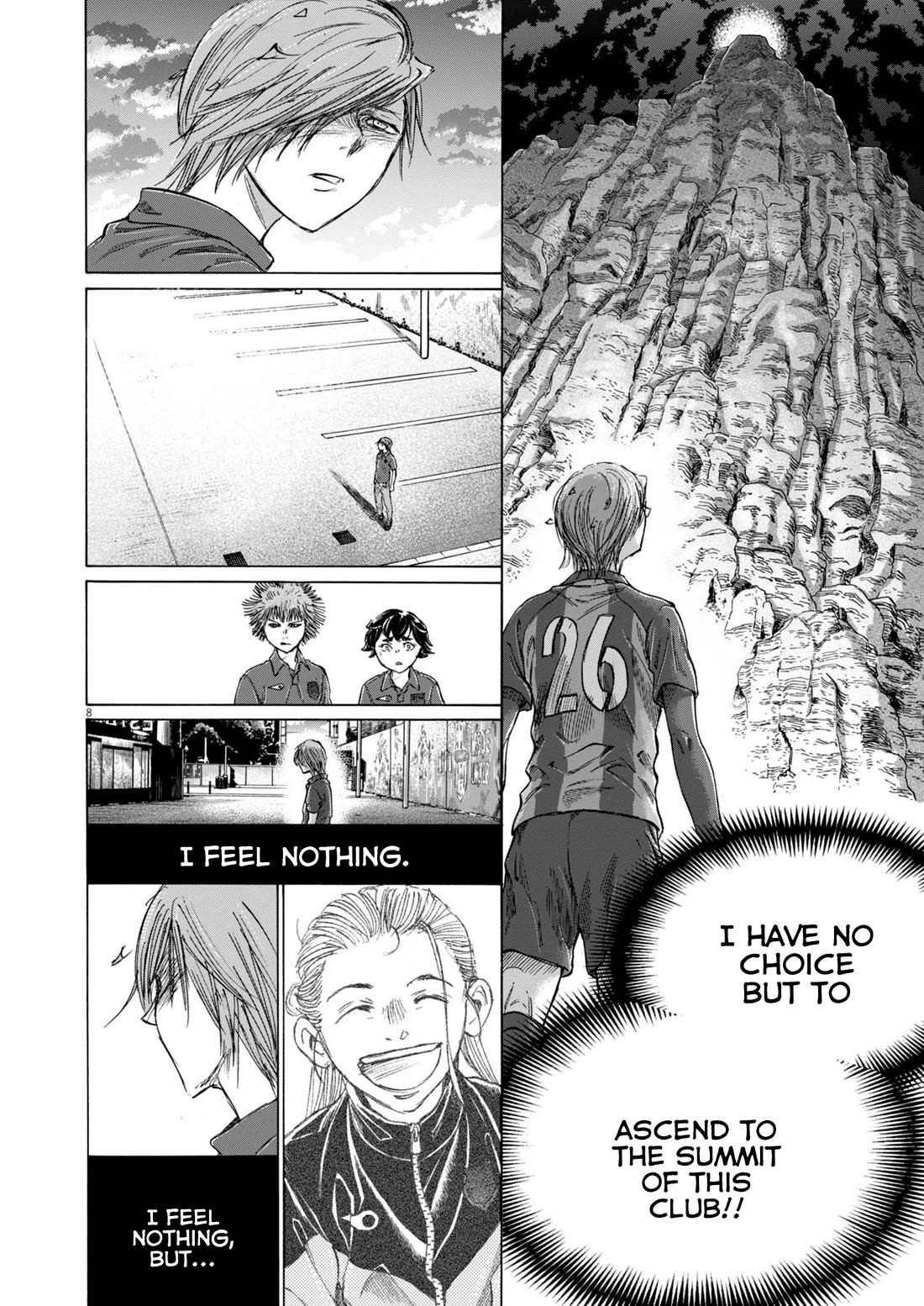 Ao Ashi Chapter 372 page 9 - Chapter 372: No more tears