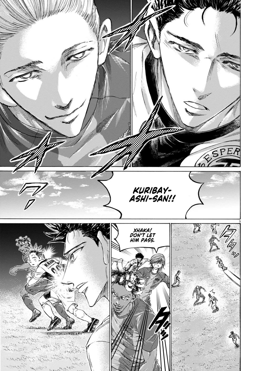 Ao Ashi Chapter 373 page 10 - Chapter 373: After all, you're...