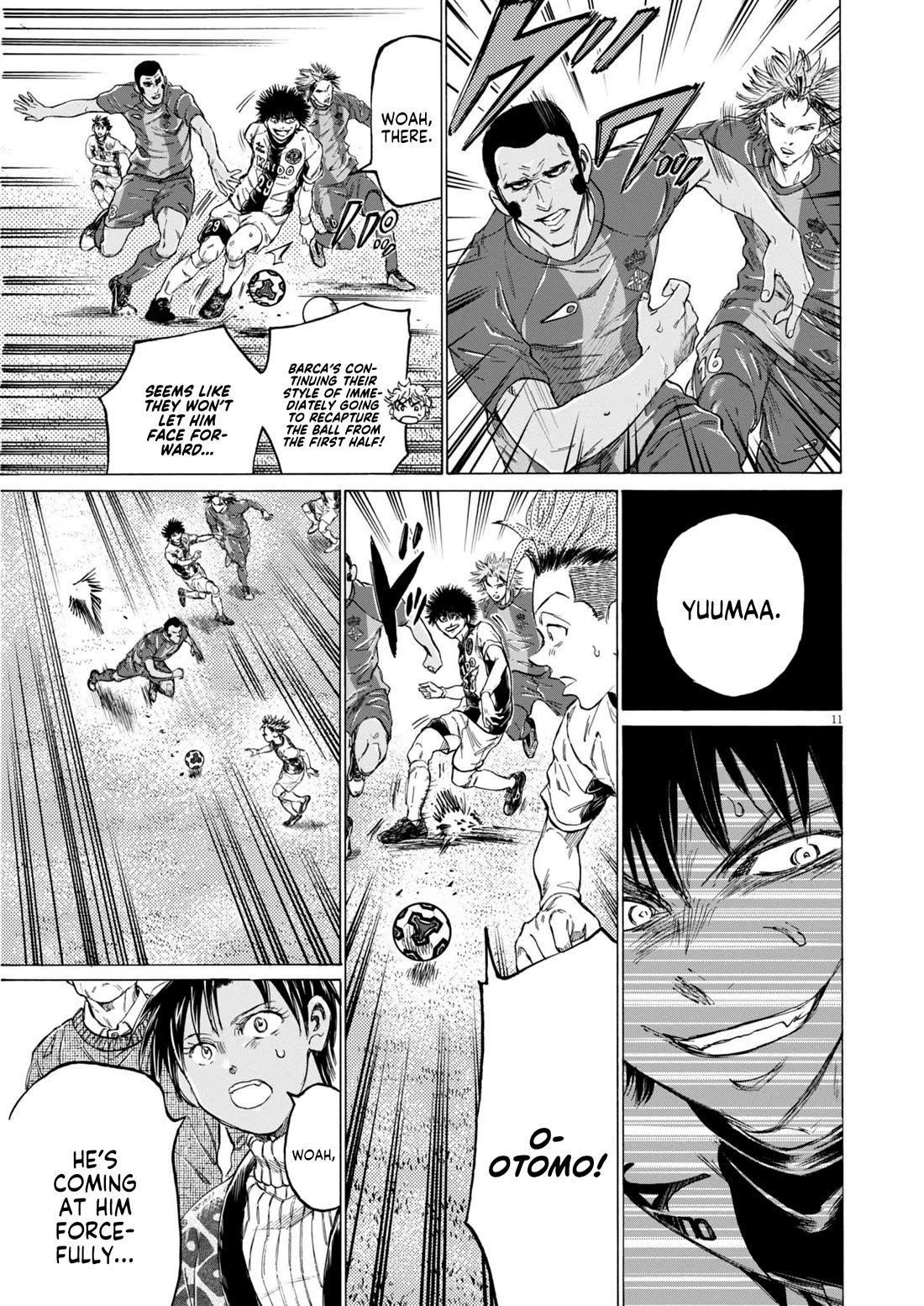 Ao Ashi Chapter 373 page 12 - Chapter 373: After all, you're...